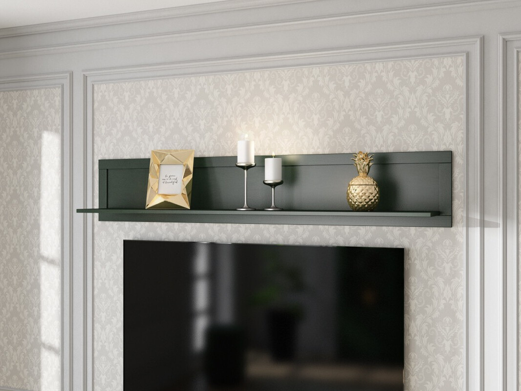 Ράφι τοίχου Tolnue 100 (Σκούρο πράσινο)