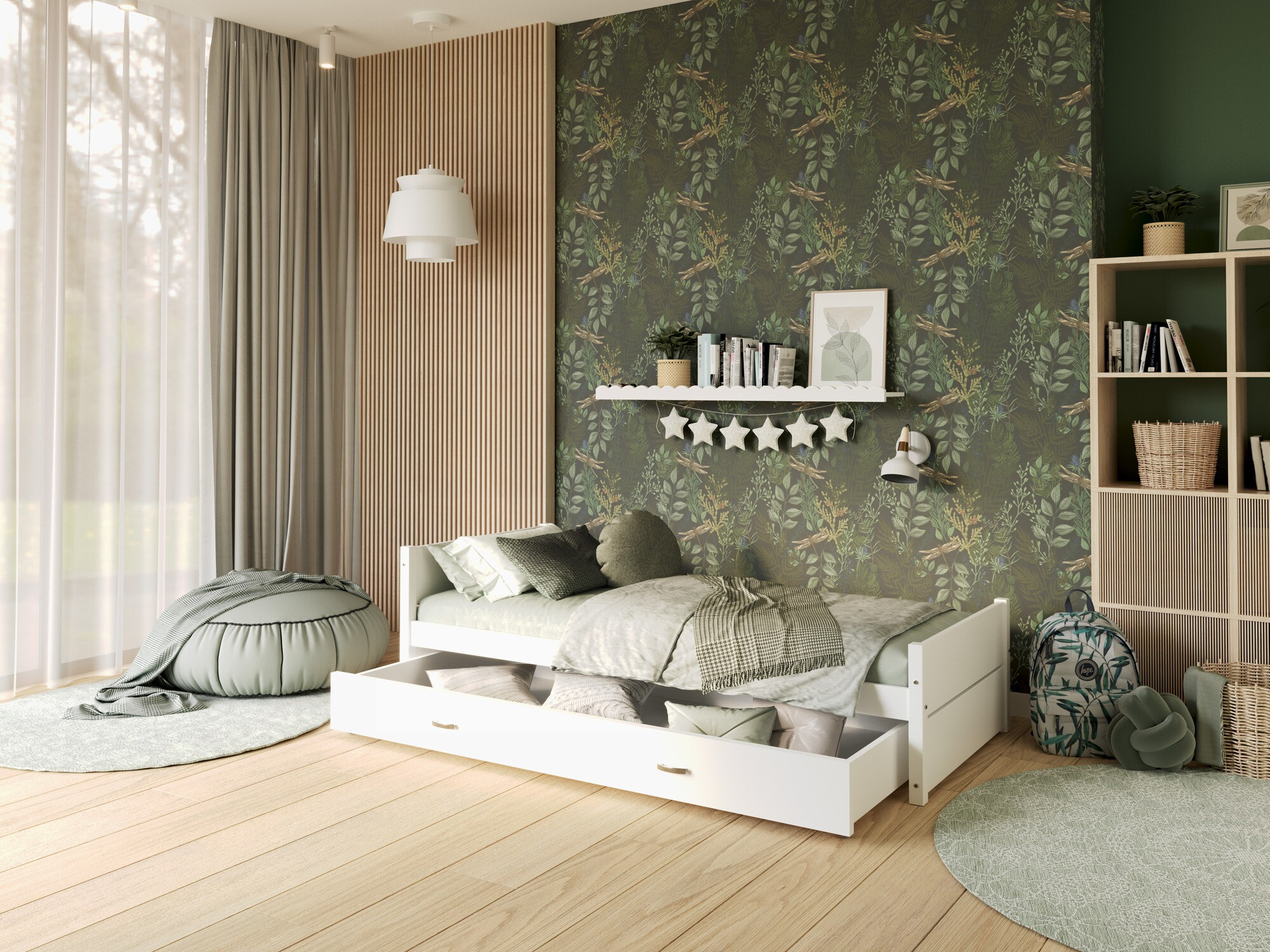 Bed Aurora 176 (White)