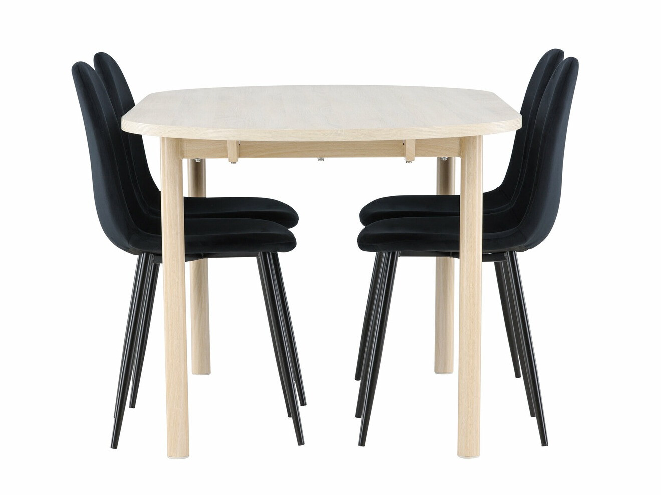 Σετ τραπεζαρίας Dallas 4612 (Ανοιχτό καφέ)