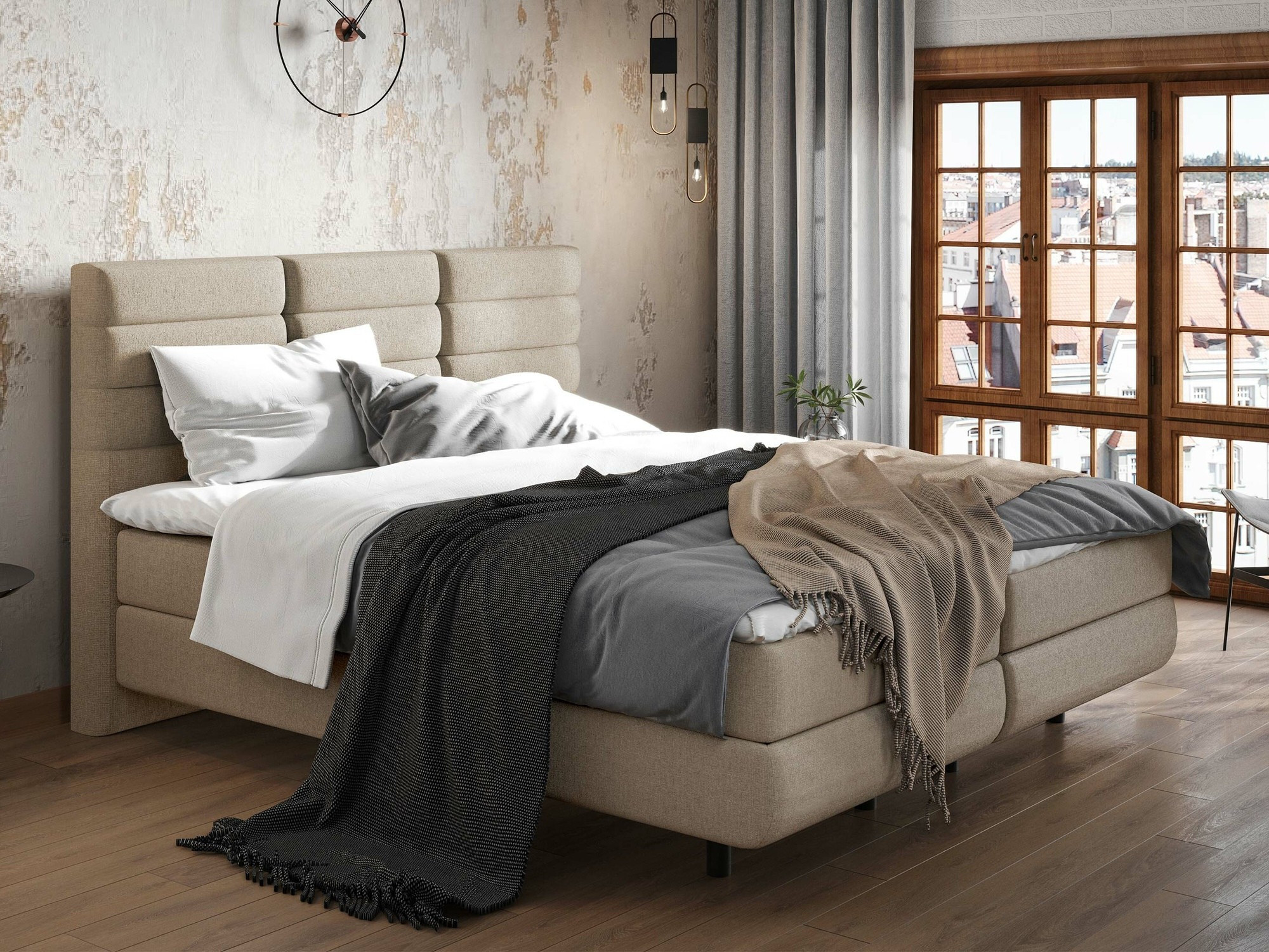 Continental bed ComfiDream Serena (Barrel 09)