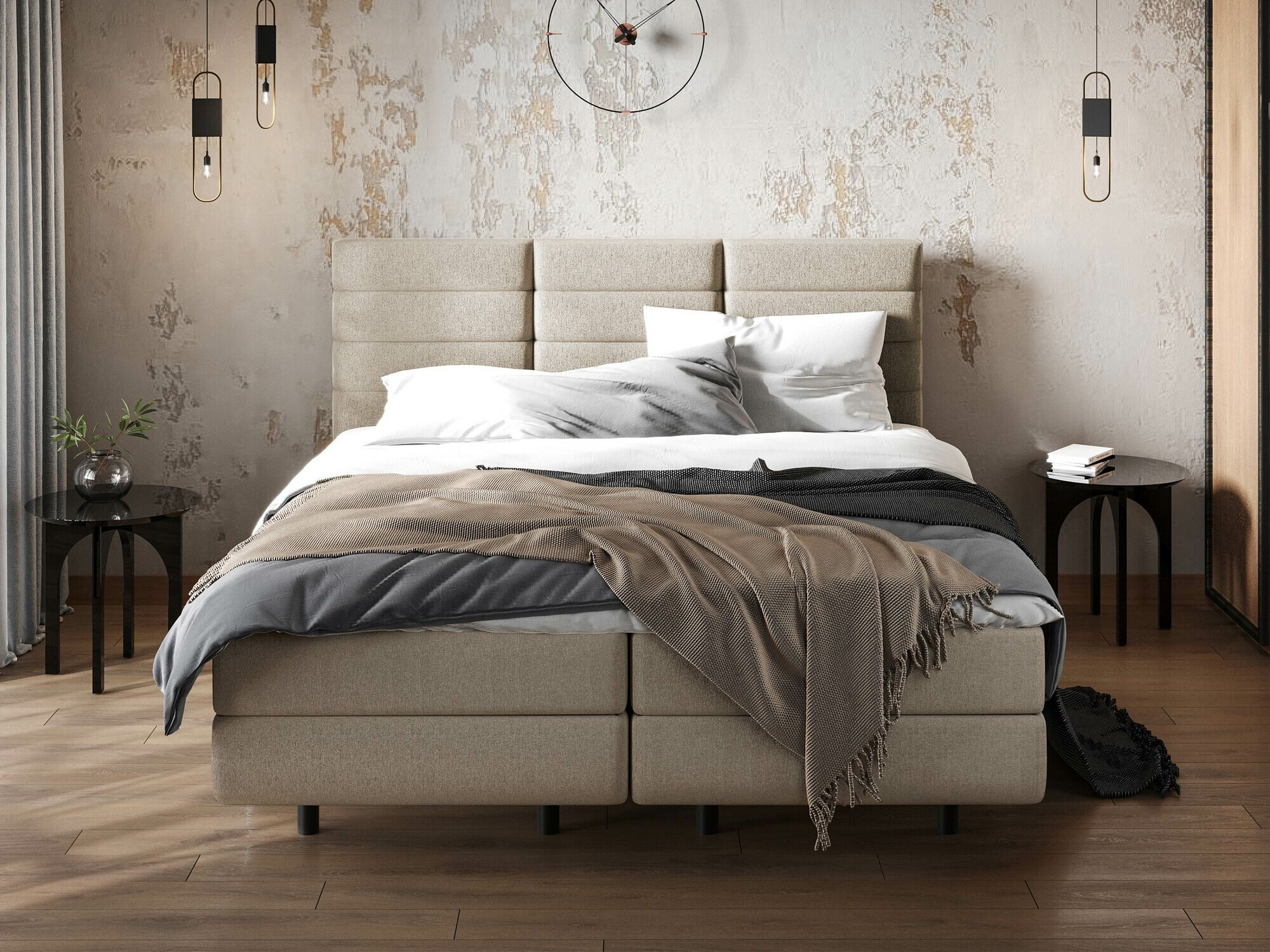 Continental bed ComfiDream Serena (Barrel 09)
