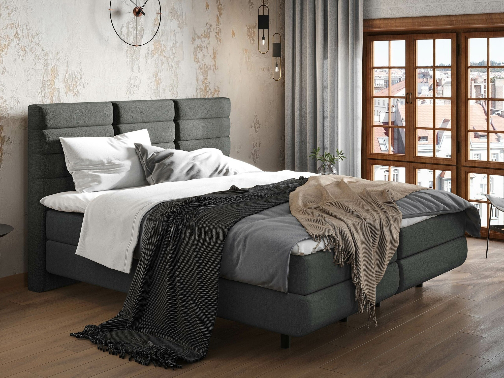 Continental bed ComfiDream Serena (Barrel 97)
