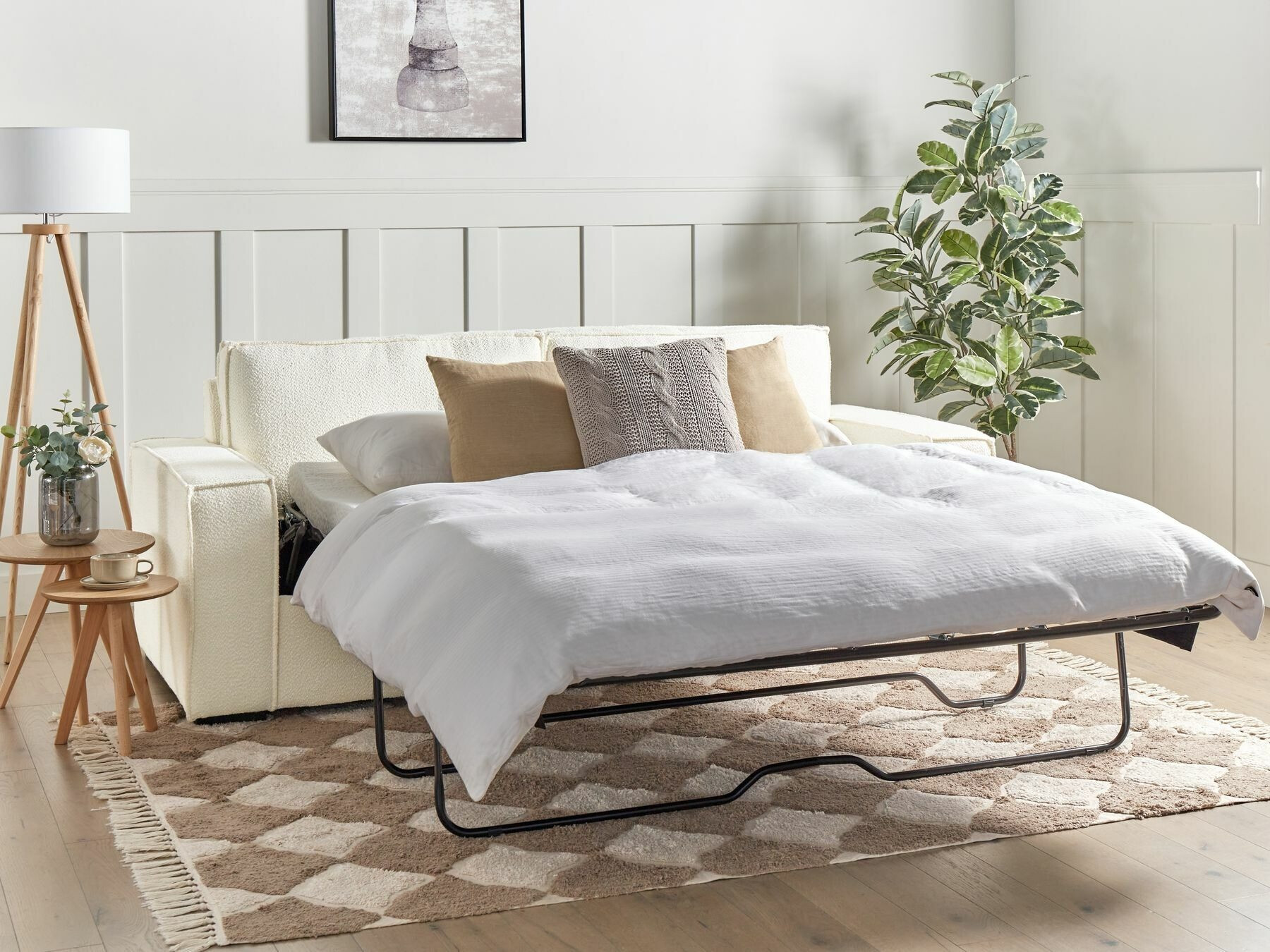 Sofa bed Berwyn 2375 (White)