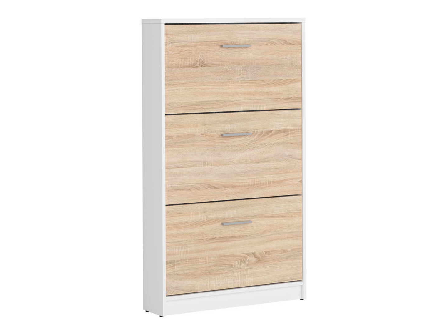 Shoe cabinet Novsore 113 (Sonoma oak + White)