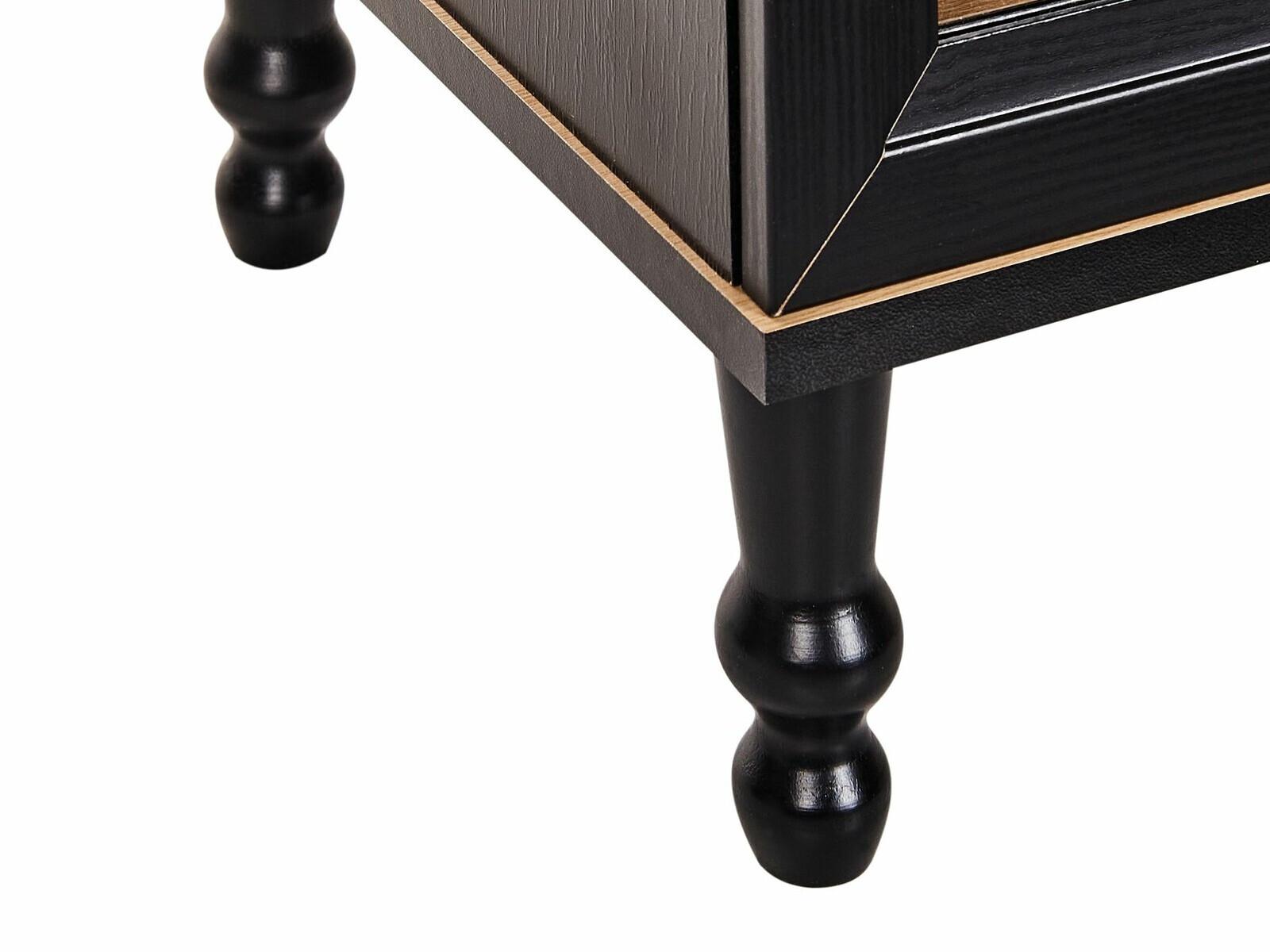 Βιβλιοθήκη Berwyn 2385 (Μαύρο + Ανοιχτό χρώμα ξύλου)