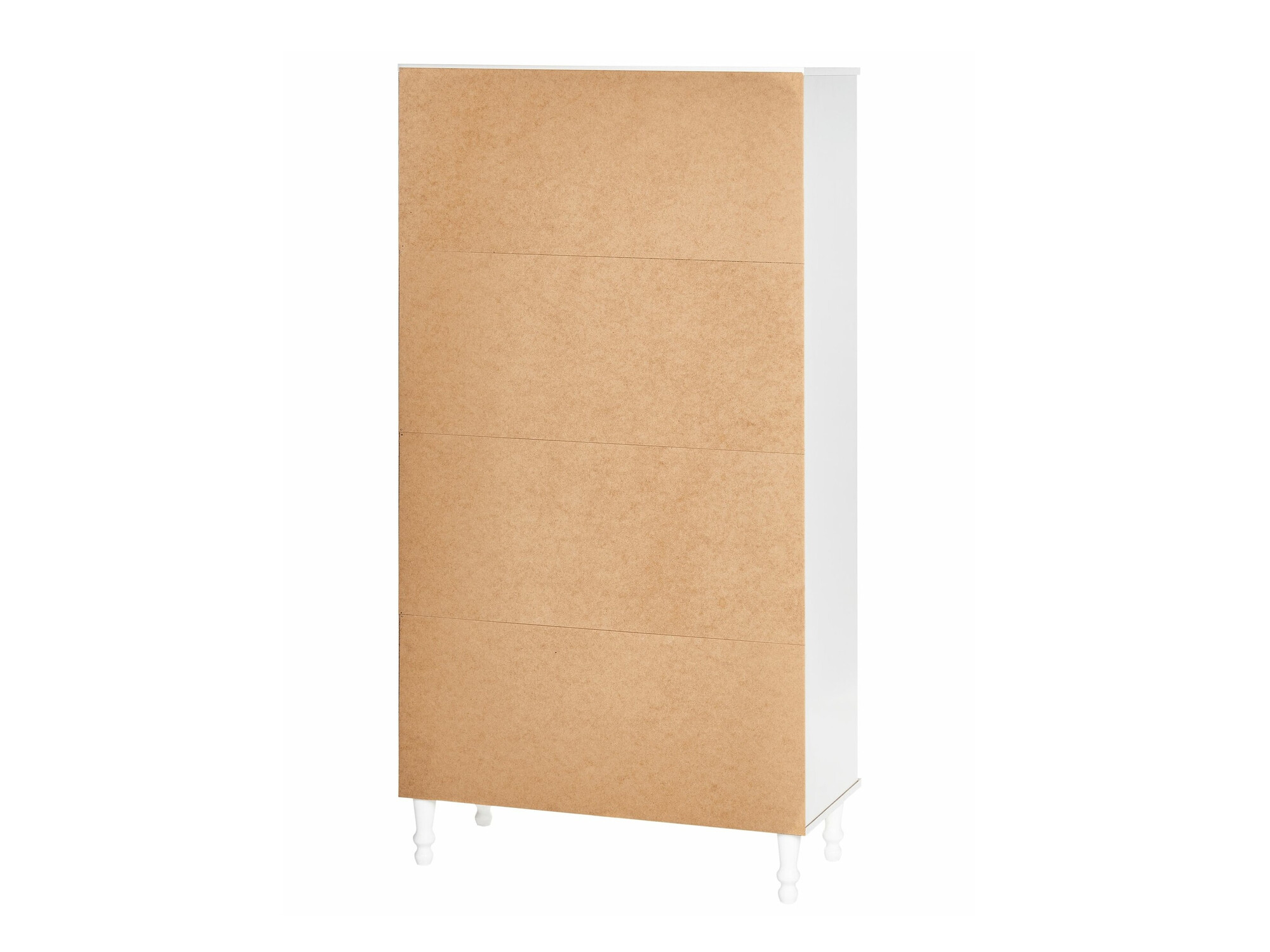 Bookcase Berwyn 2385 (White + Light wood)