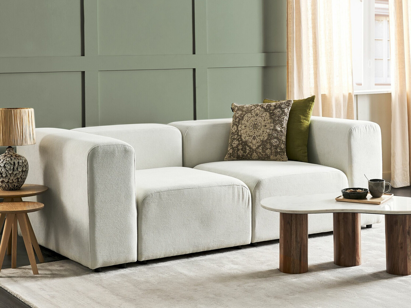 Sofa Balcoro 100 (Cream)