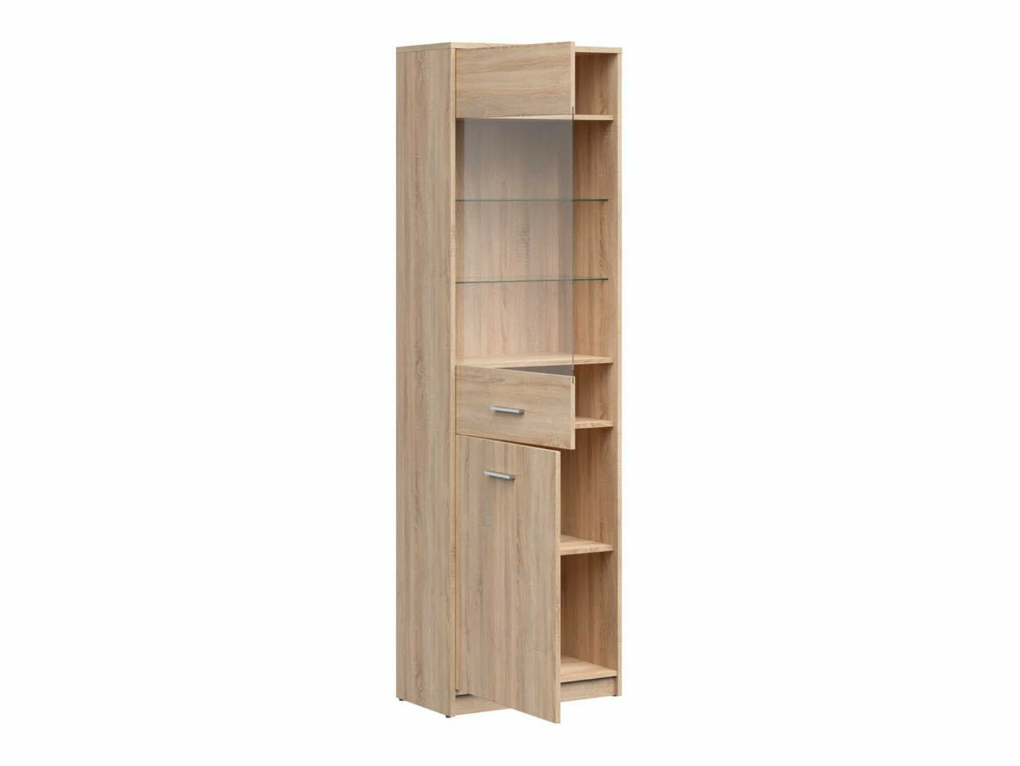 Bookcase Novsore 136 (Sonoma oak)