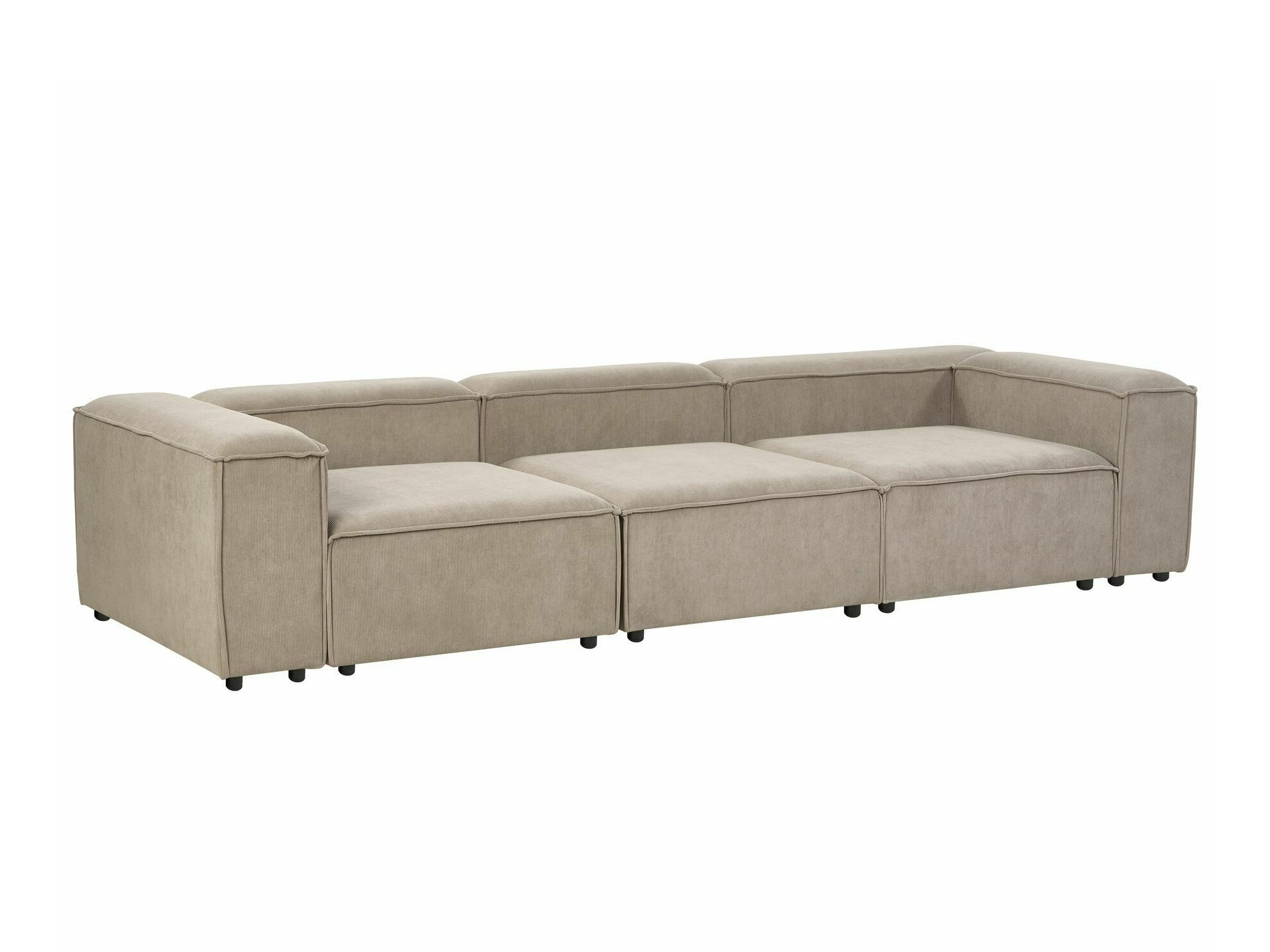 Αρθρωτός καναπές Serophi 104 (Taupe)