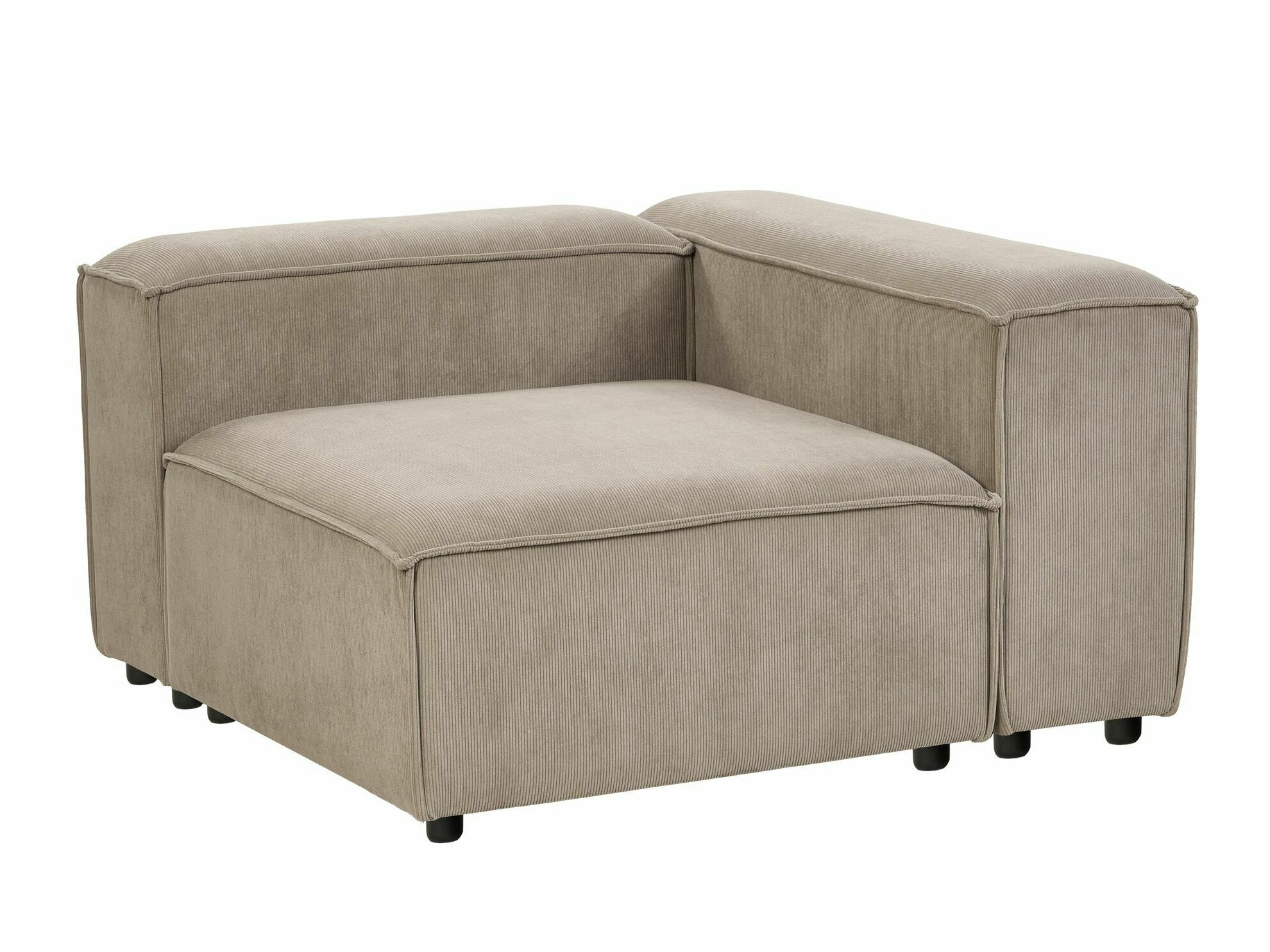Αρθρωτός καναπές Serophi 104 (Taupe)