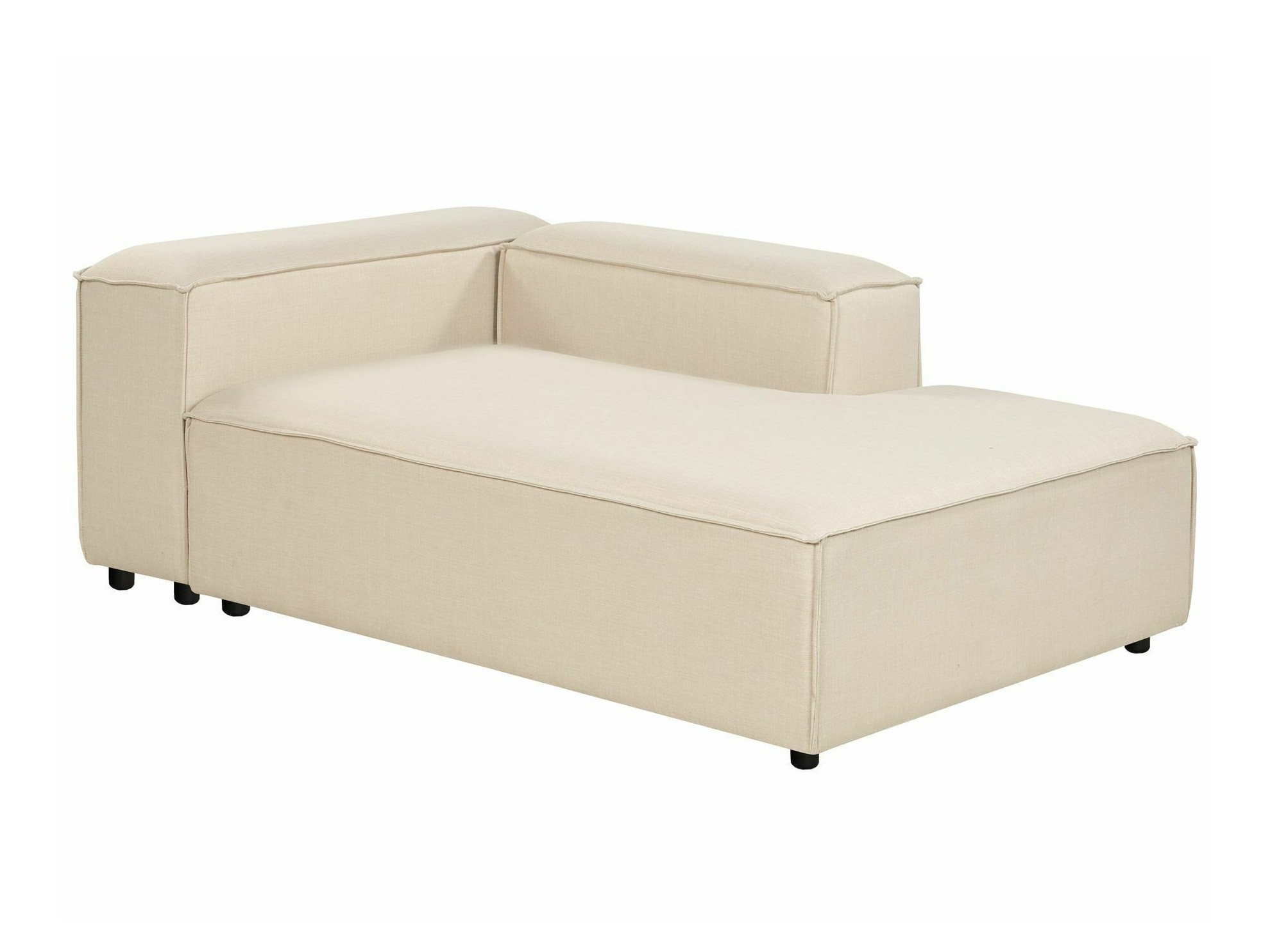 Αρθρωτός γωνιακός καναπές Serophi 106 (Μπεζ)