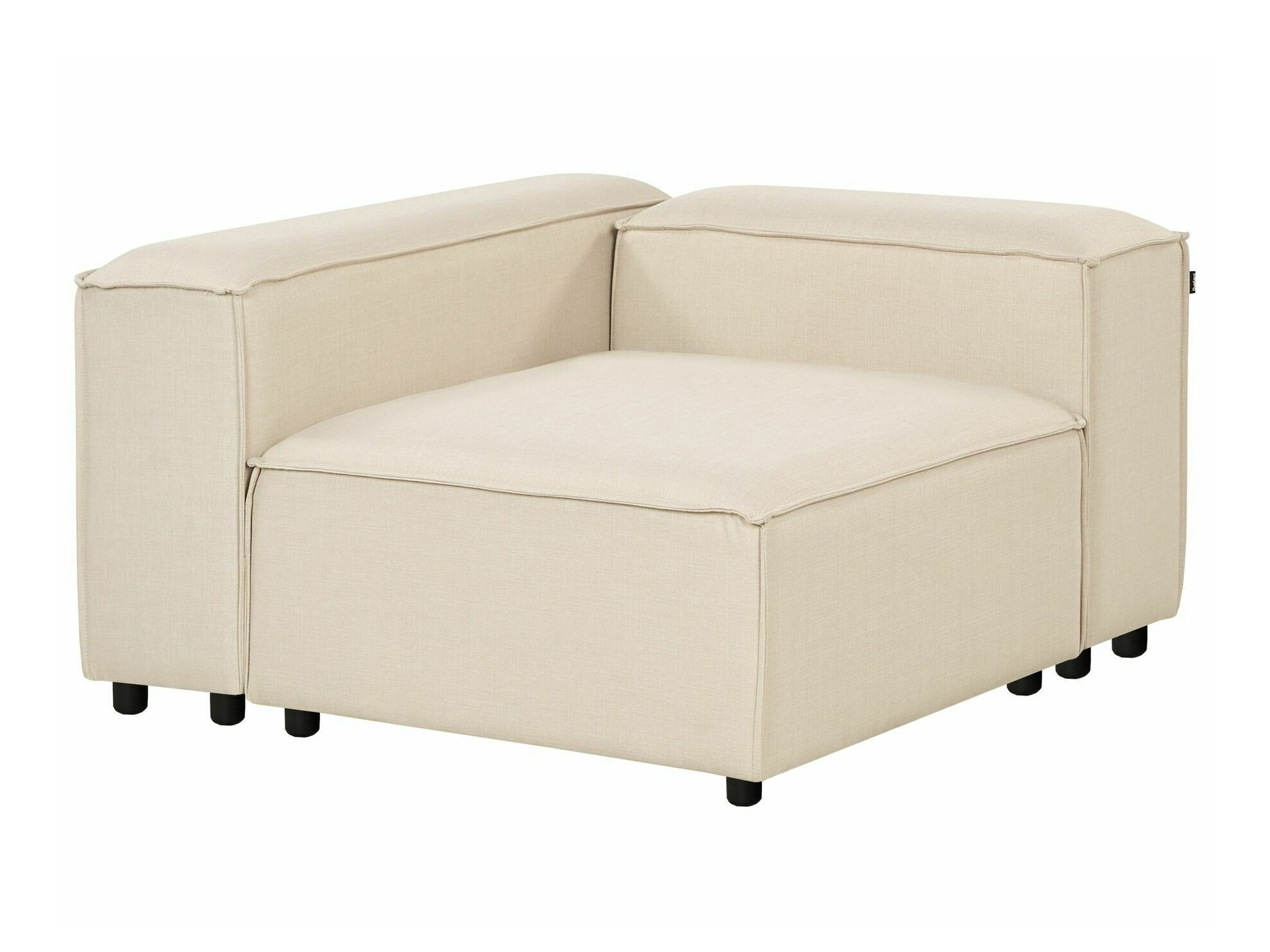 Αρθρωτός γωνιακός καναπές Serophi 106 (Μπεζ)