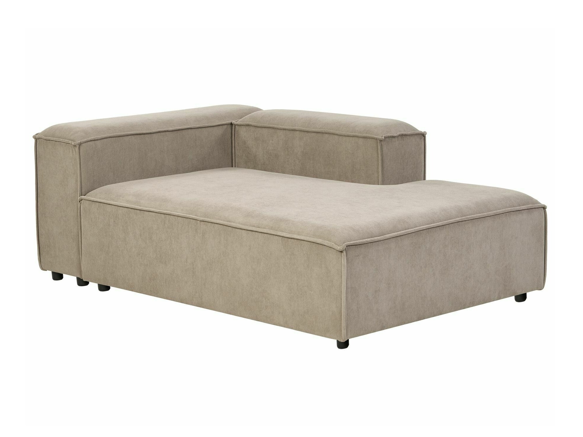 Αρθρωτός γωνιακός καναπές Serophi 106 (Taupe)