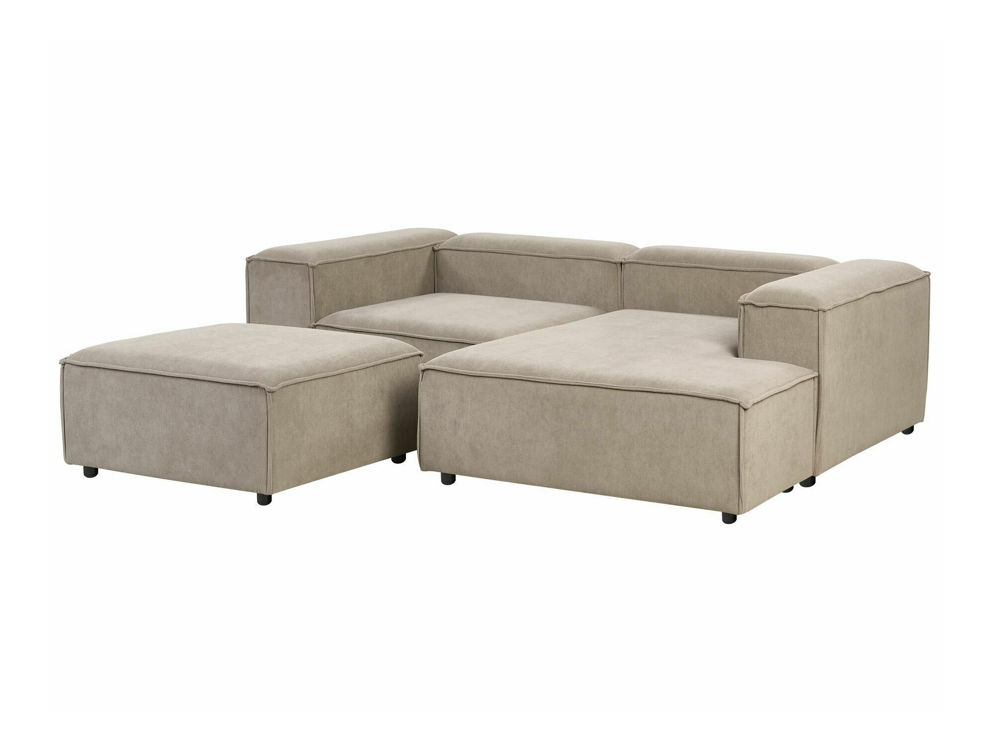 Σετ ταπετσαρισμένων επίπλων Serophi 105 (Taupe)