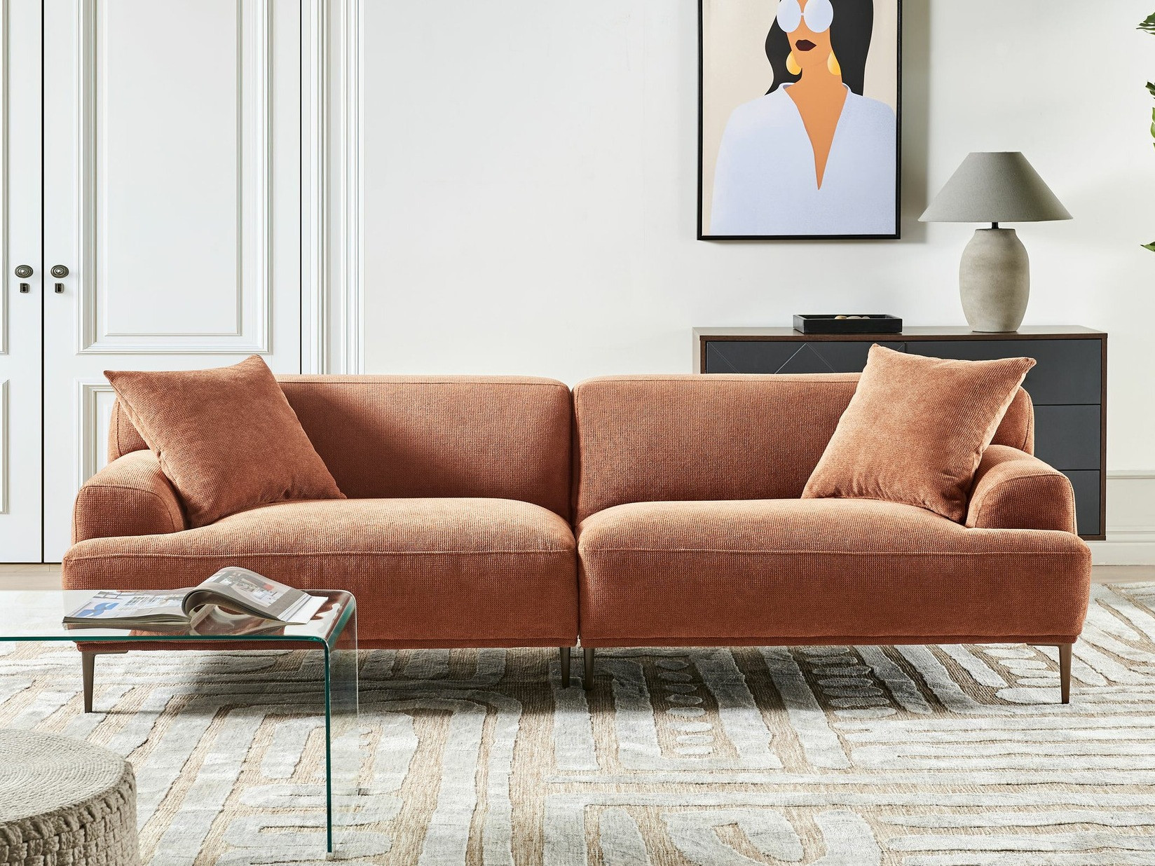 Sofa Berwyn 2406 (Brown)