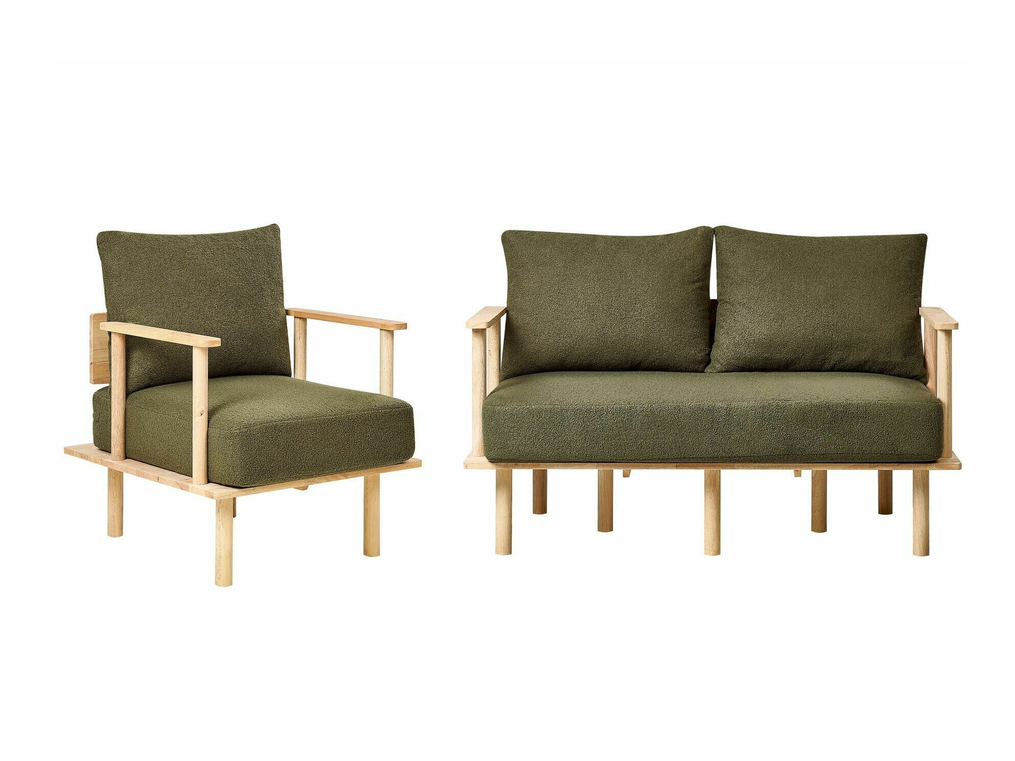 Upholstered furniture set Berwyn 2418 (Green)