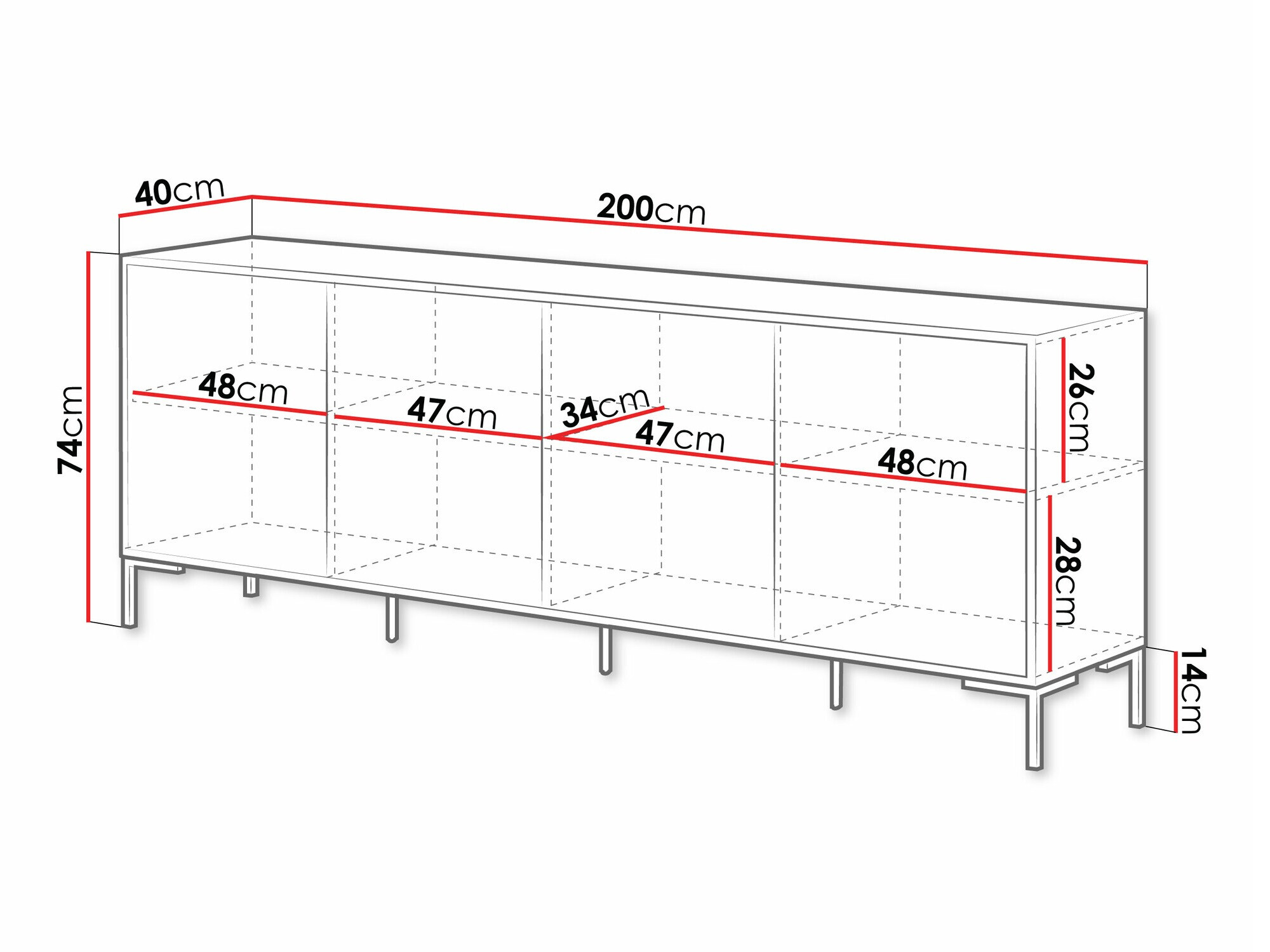 Μπουφέ Fabula II