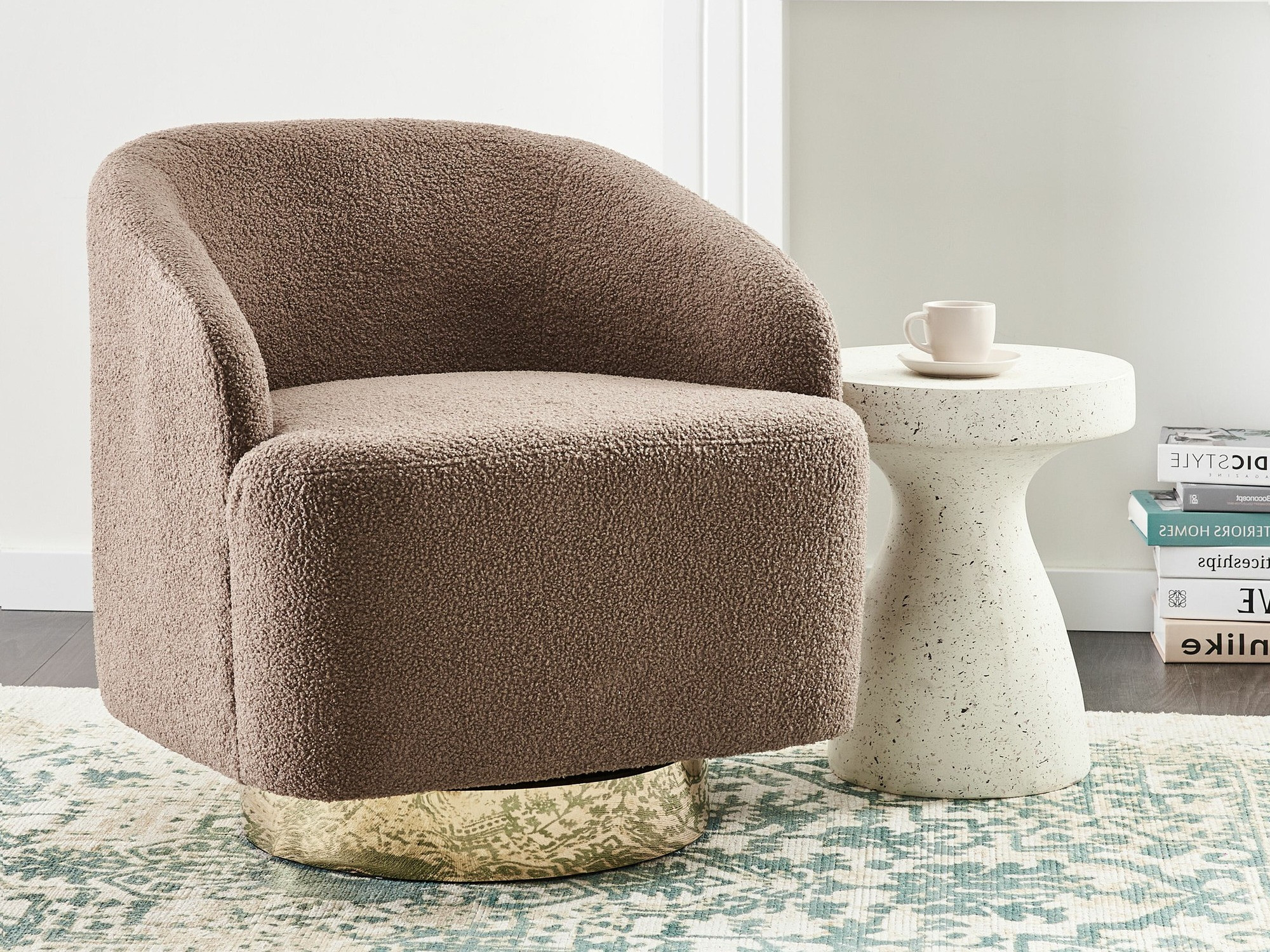 Πολυθρόνα Berwyn 1372 (Καφέ)