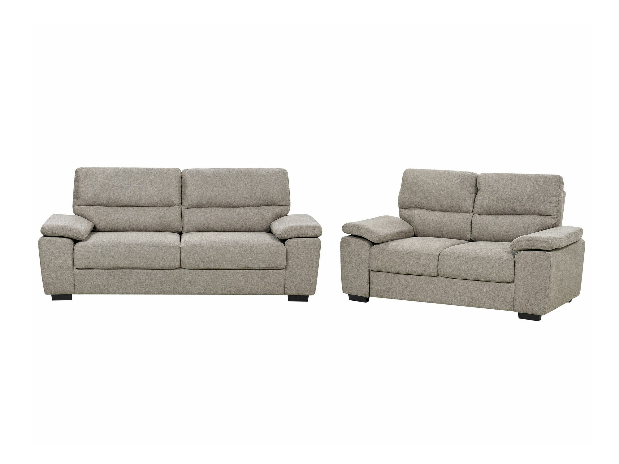 Σετ ταπετσαρισμένων επίπλων Berwyn 1328 (Ανοιχτό καφέ)