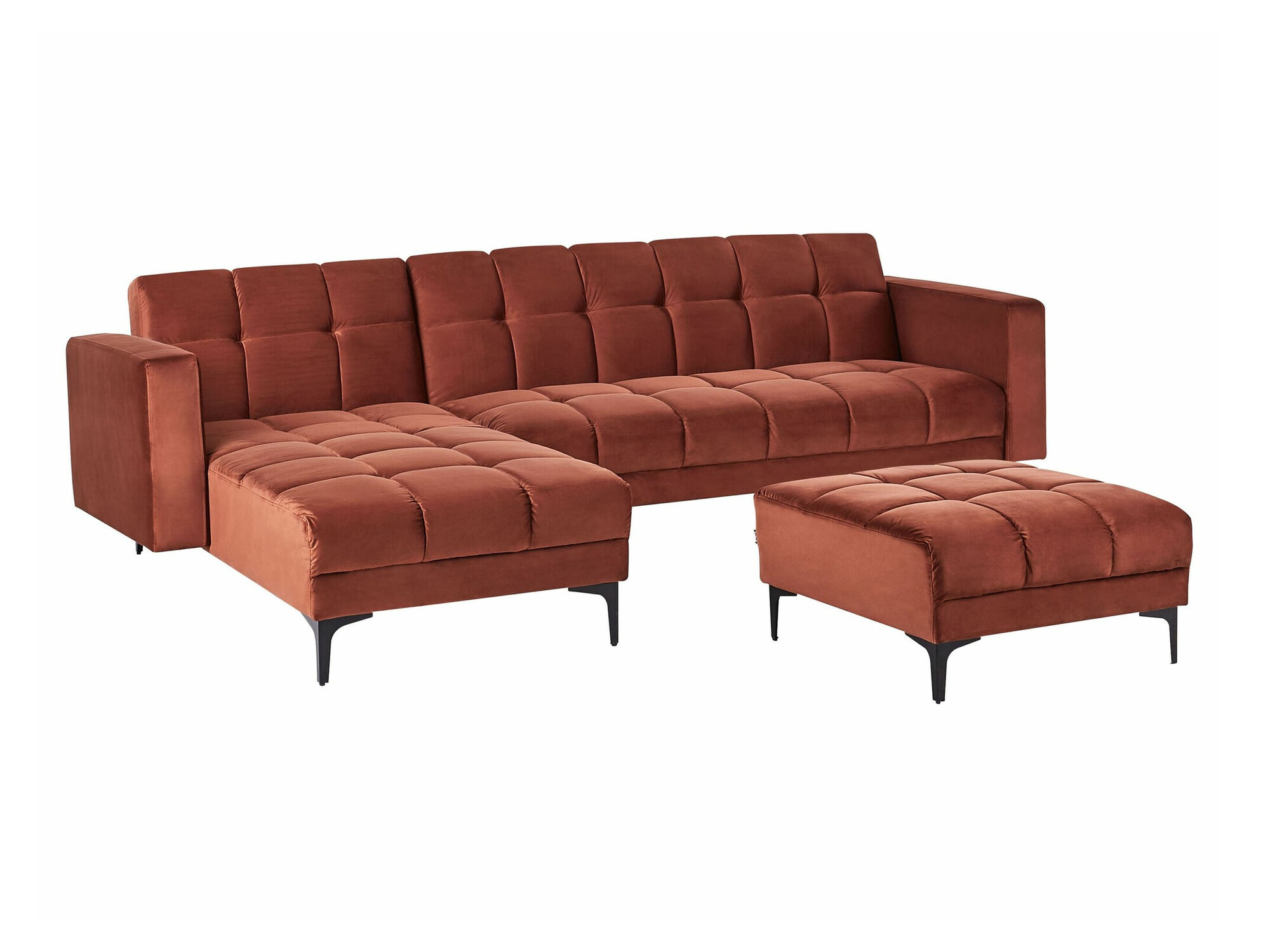 Σετ ταπετσαρισμένων επίπλων Mormiru 105 (Κόκκινο)