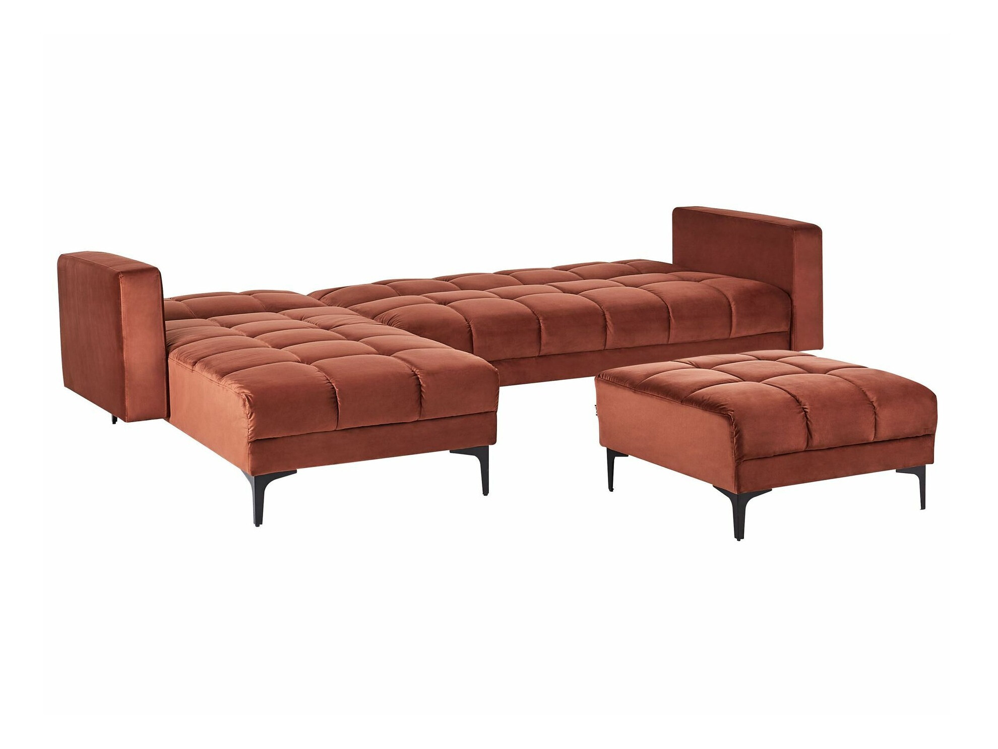 Σετ ταπετσαρισμένων επίπλων Mormiru 105 (Κόκκινο)