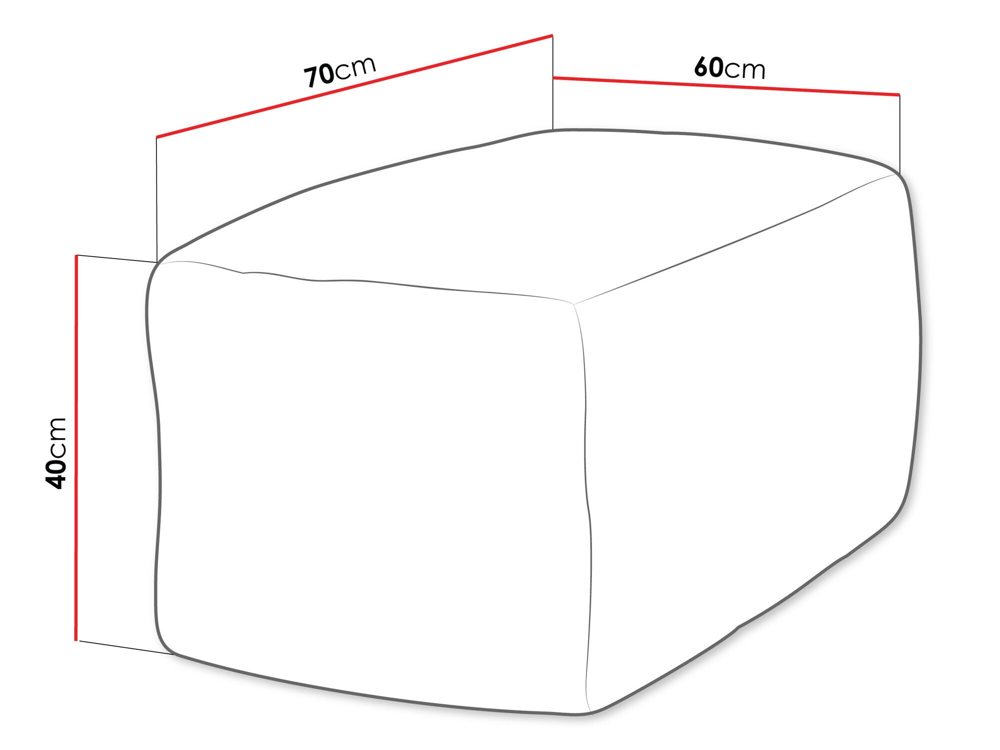 Bean bag Passeral I (Poso 100)