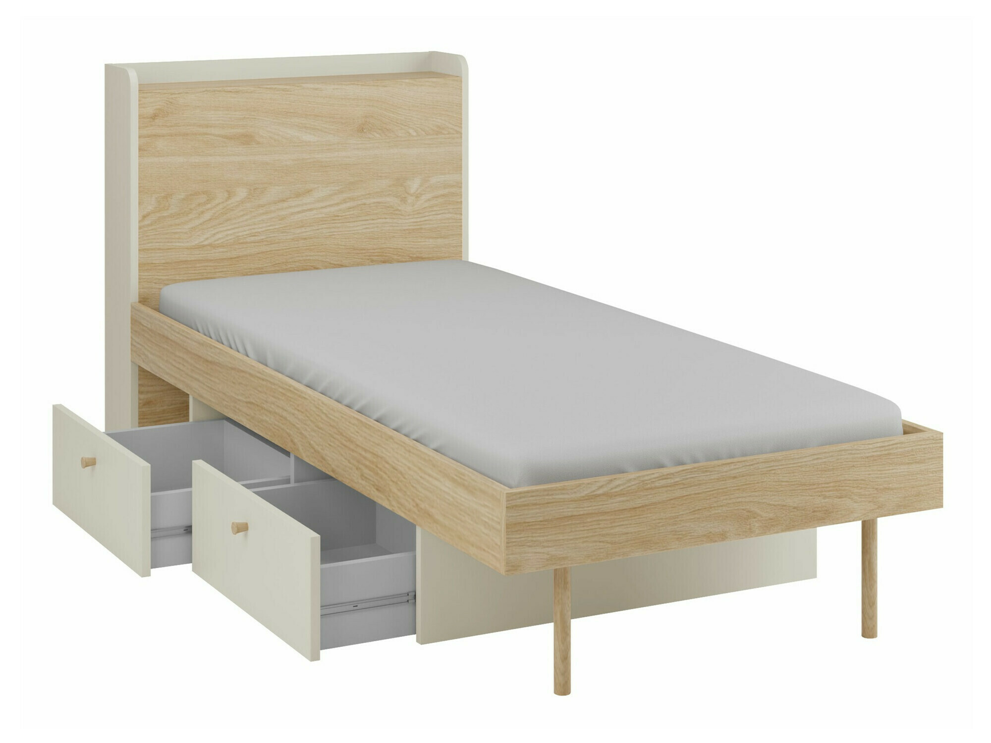 Children's room set Domcali 116 (Beige + Oak)