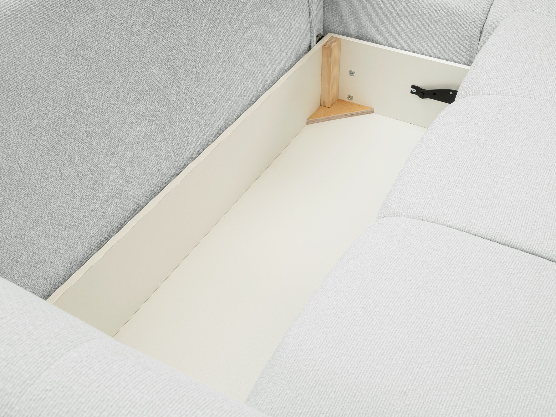 Corner sofa Kingston 146 (Nordic Cement)