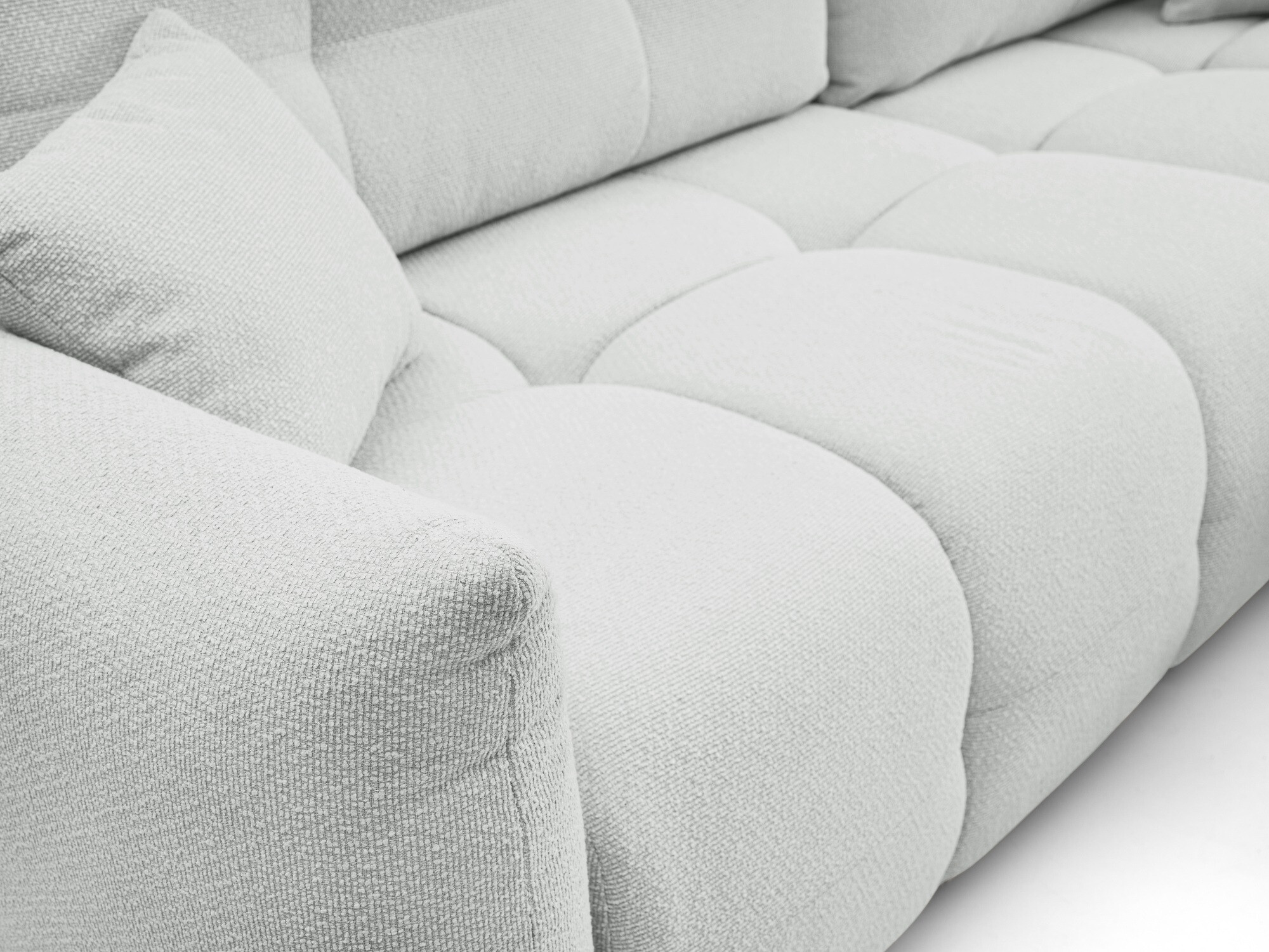 Corner sofa Kingston 146 (Nordic Cement)