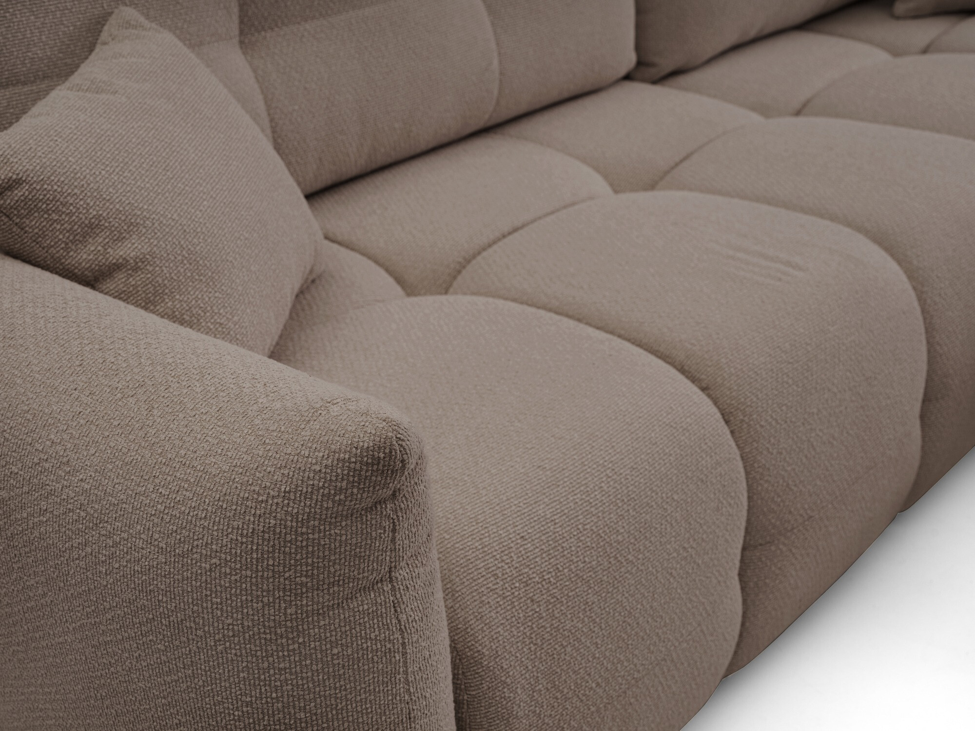 Corner sofa Kingston 146 (Nordic Moka)