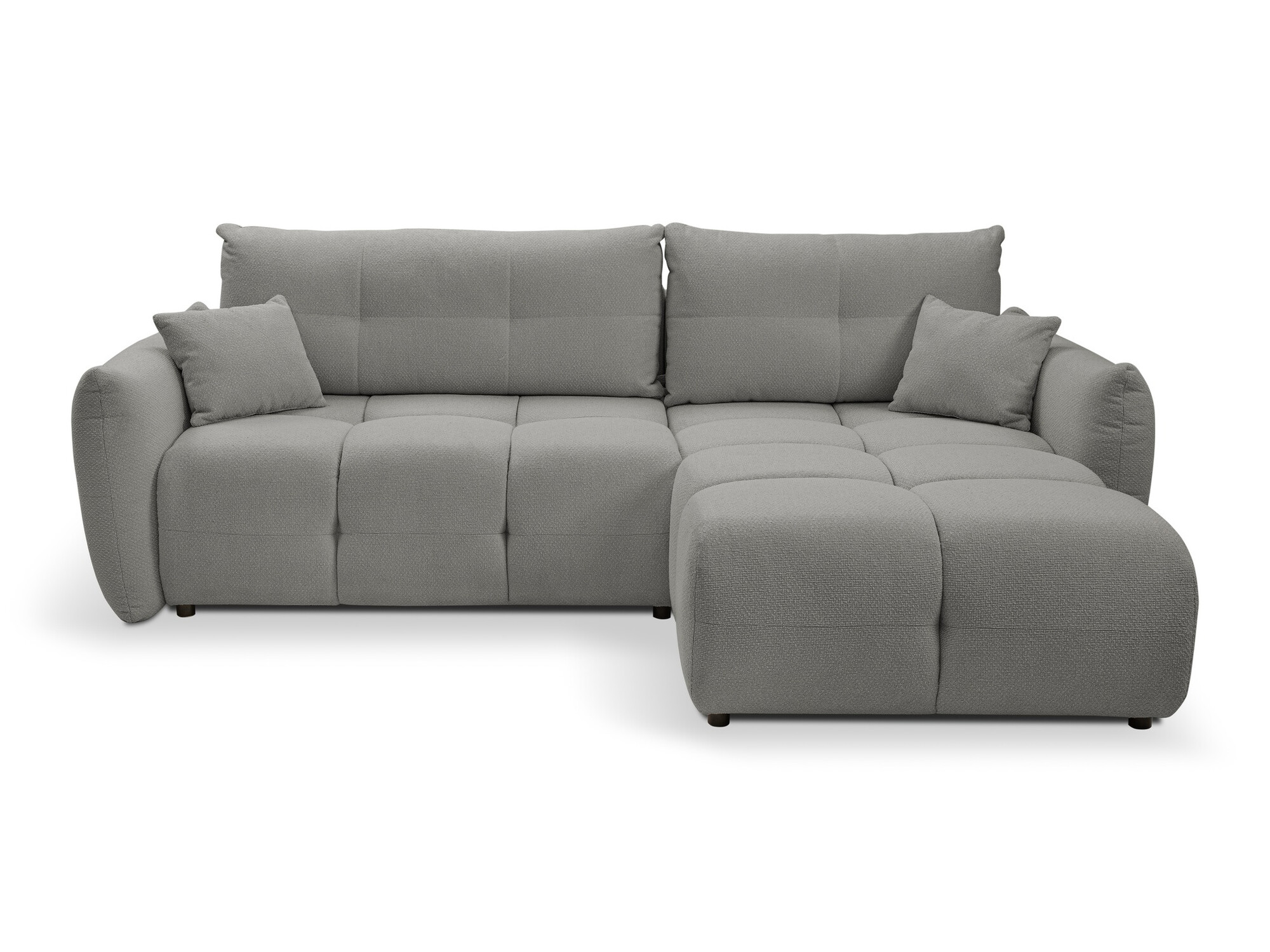 Corner sofa Kingston 146 (Nordic Mouse)