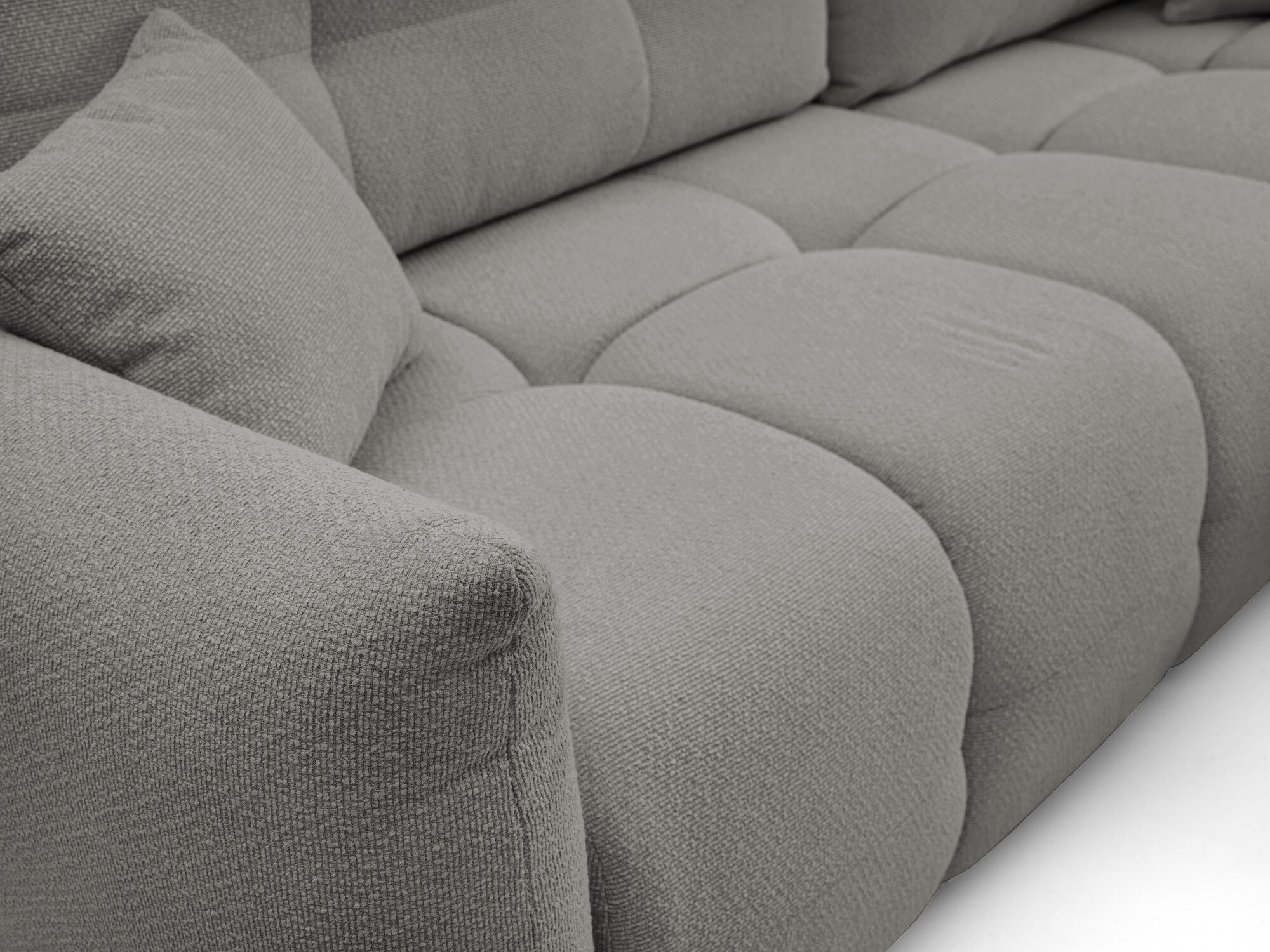 Corner sofa Kingston 146 (Nordic Mouse)