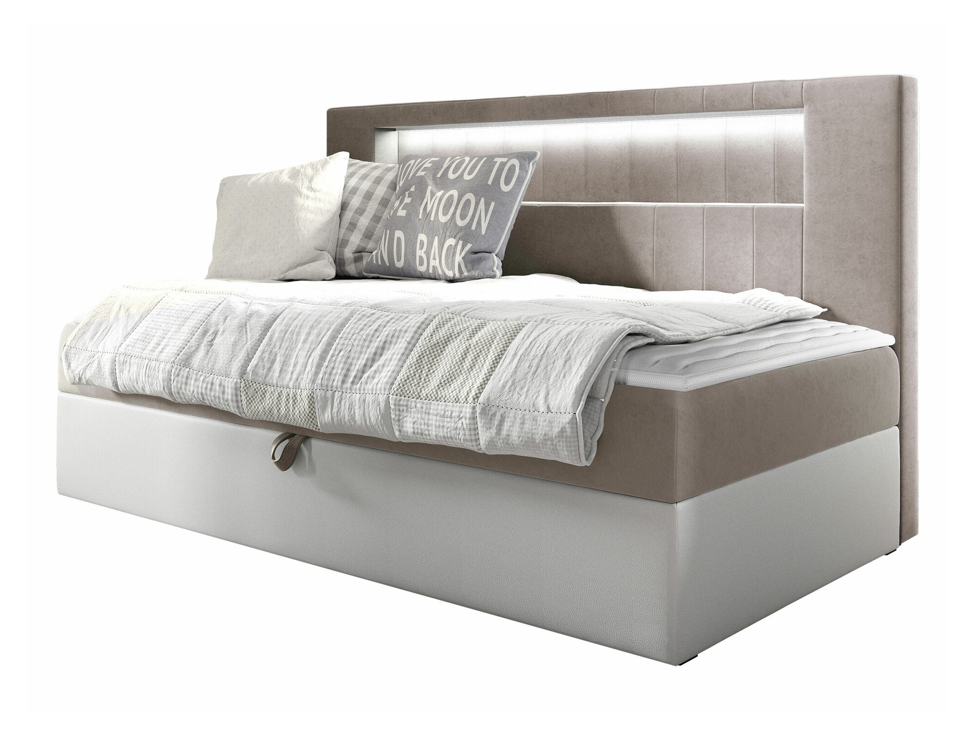 Κρεβάτι continental Lucus IV (Soft 017 + Fresh 1)