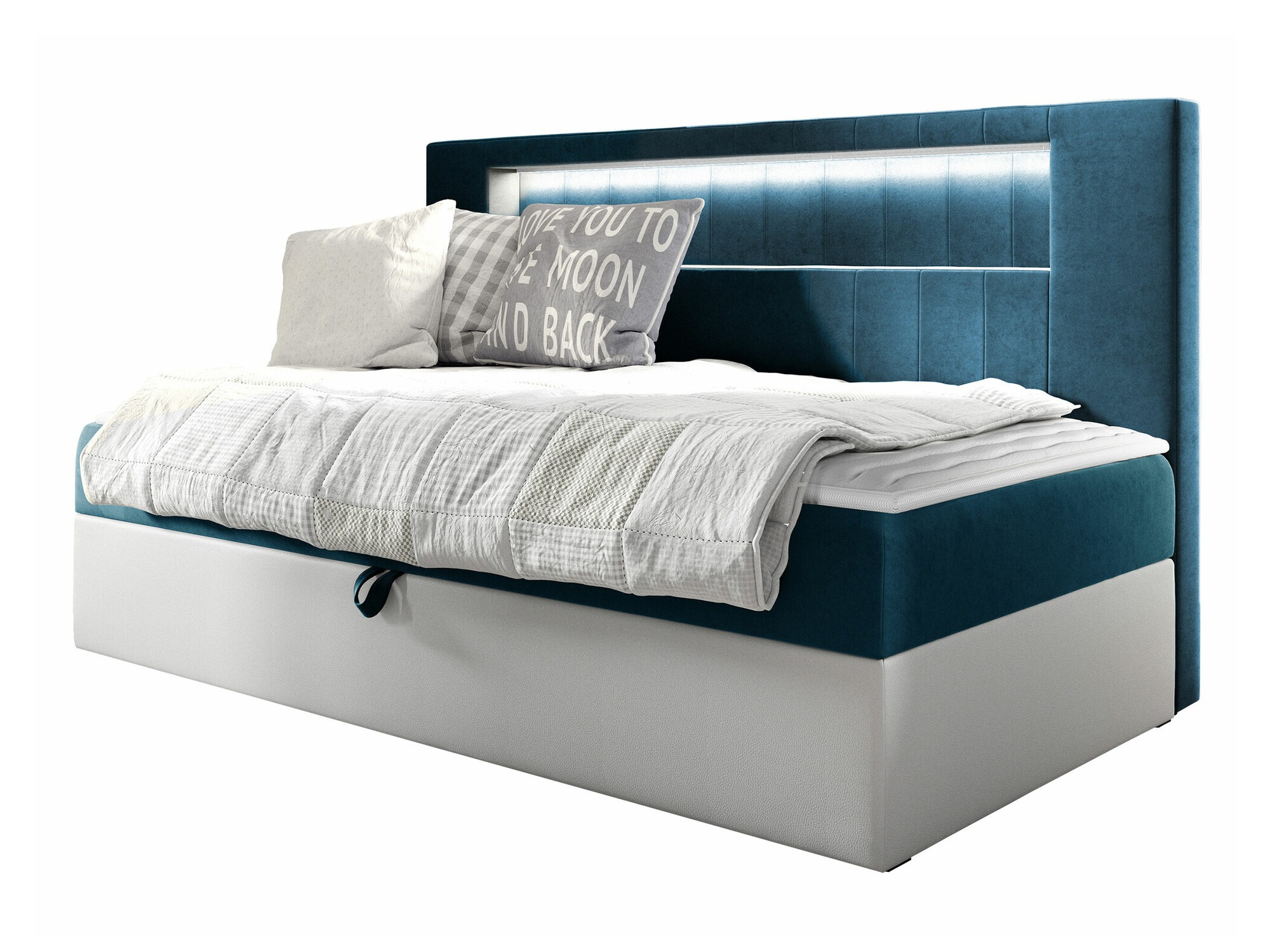 Continental bed Lucus IV (Soft 017 + Fresh 34)