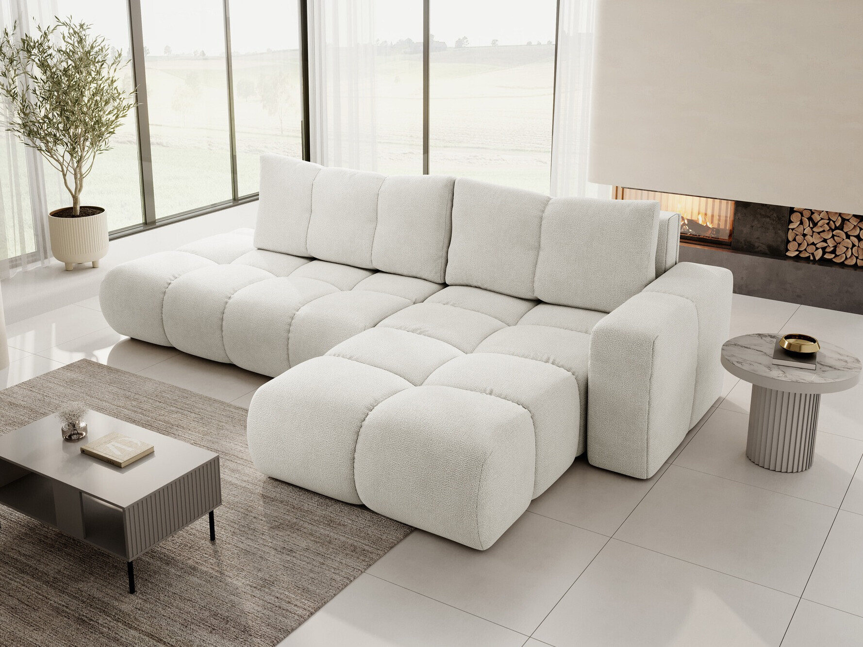 Corner sofa Kingston 156 (Perfect Harmony 01)