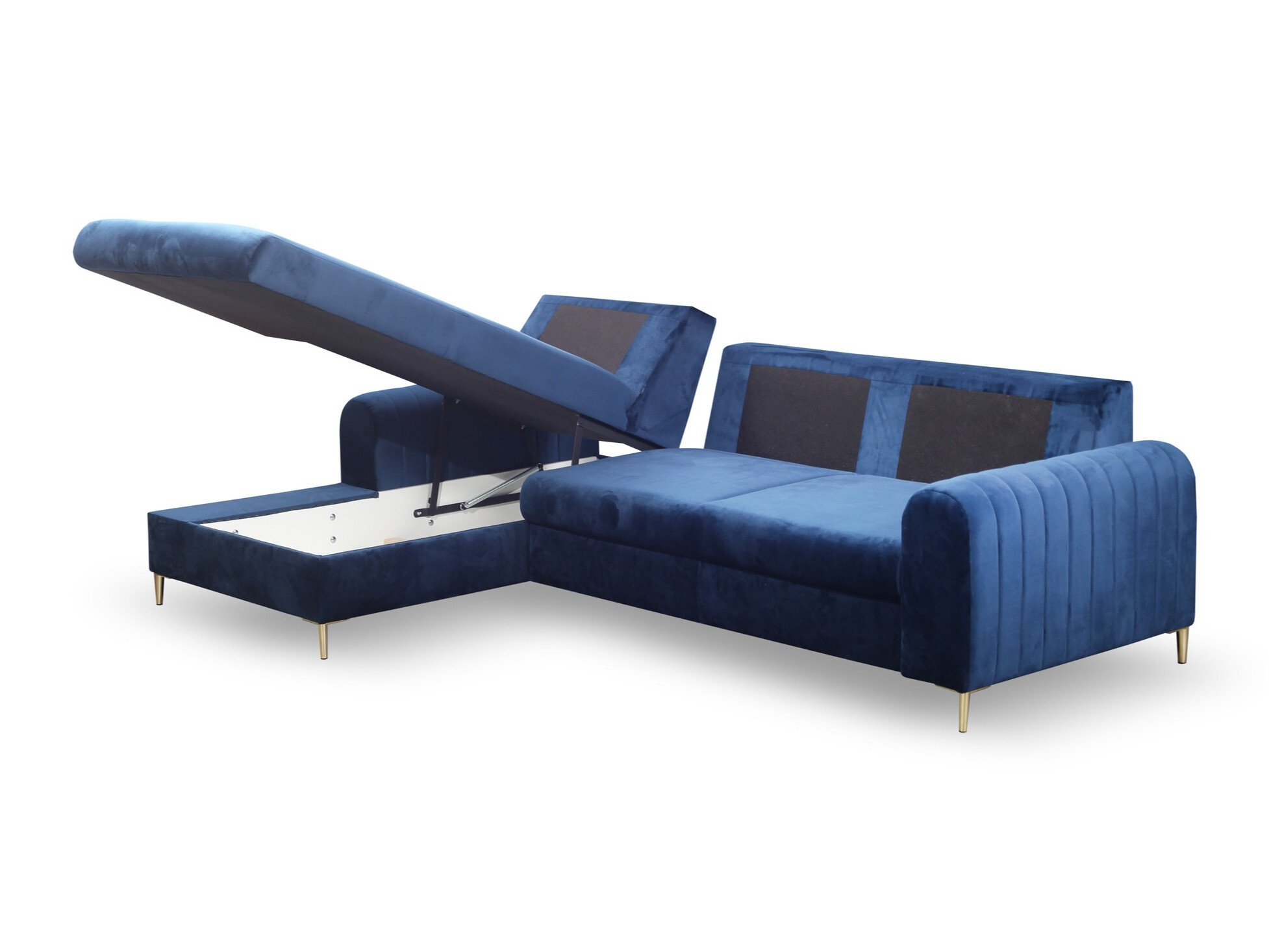 Corner sofa Kingston 163 (Velluto 25)