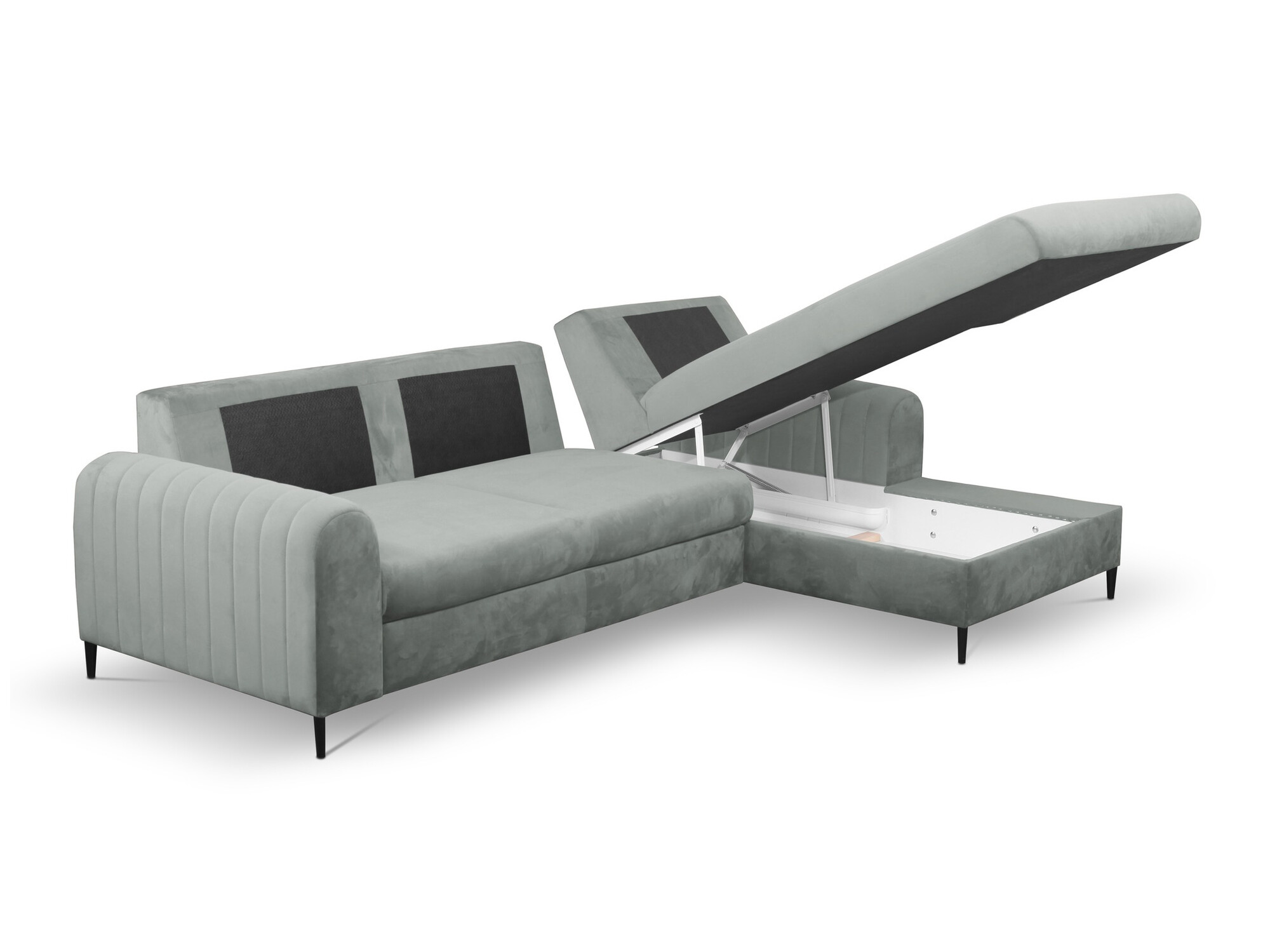 Corner sofa Kingston 165 (Velluto 16)