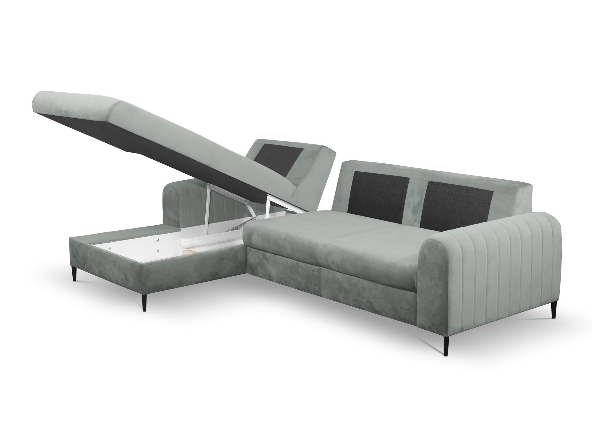 Corner sofa Kingston 165 (Velluto 16)