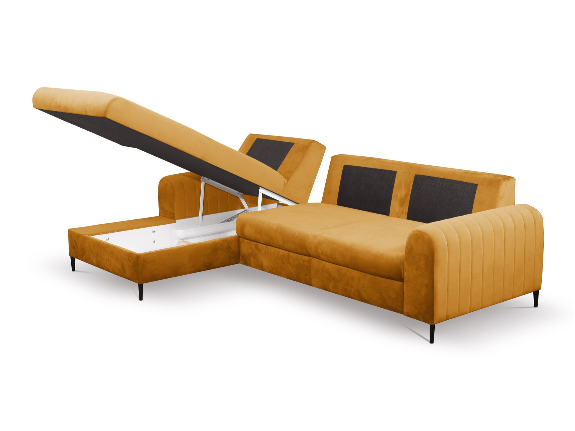 Corner sofa Kingston 165 (Velluto 8)