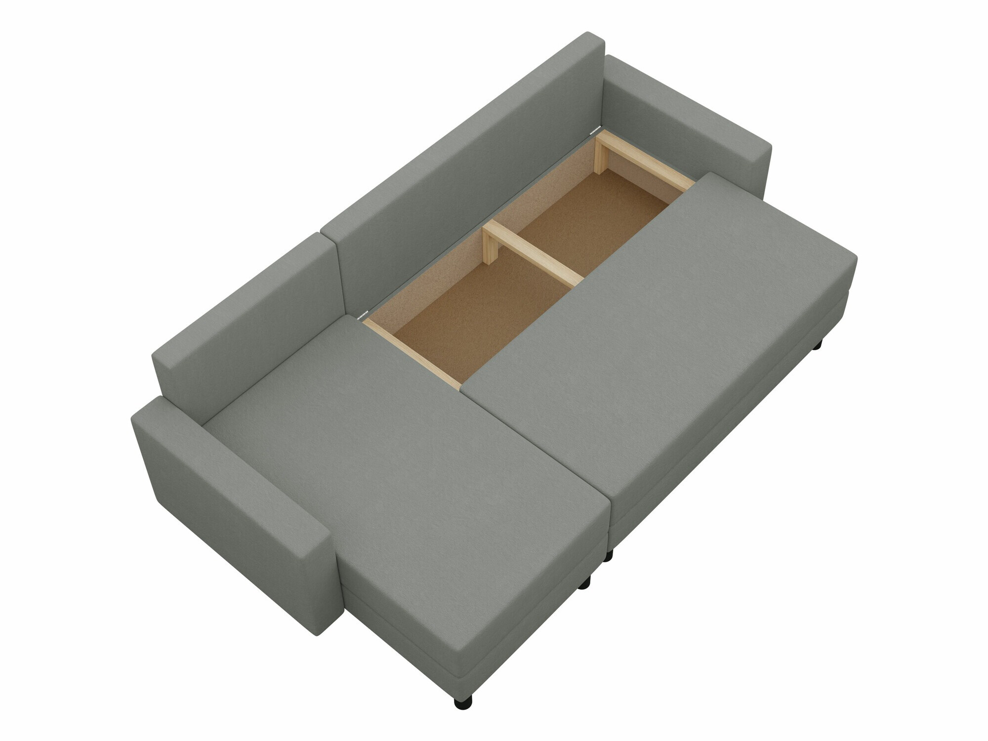 Corner sofa Delaware 100 (Alova 04 + Alova 10)