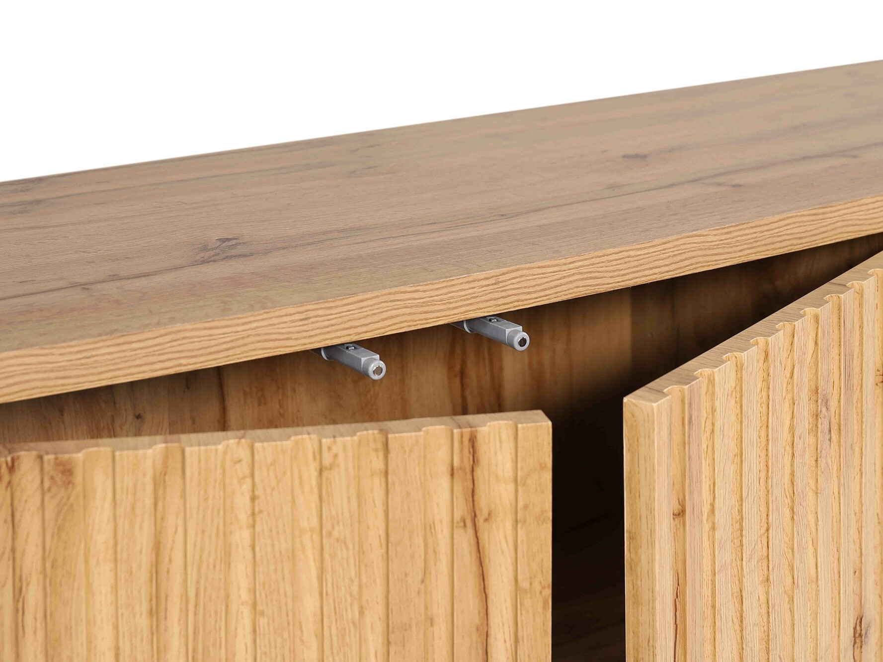 TV stand Denton 1188 (Black + Wotan Oak)