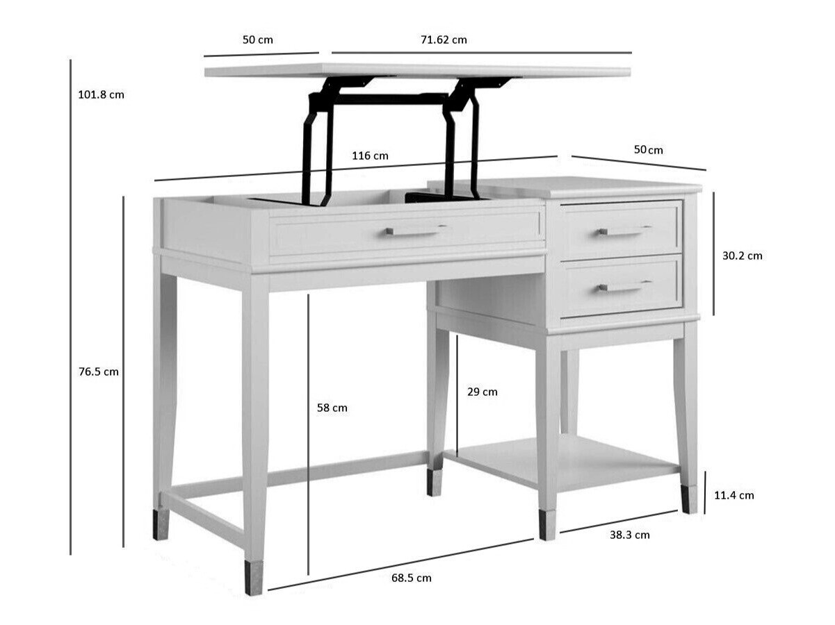 Desk Belromu 102 (Graphite)