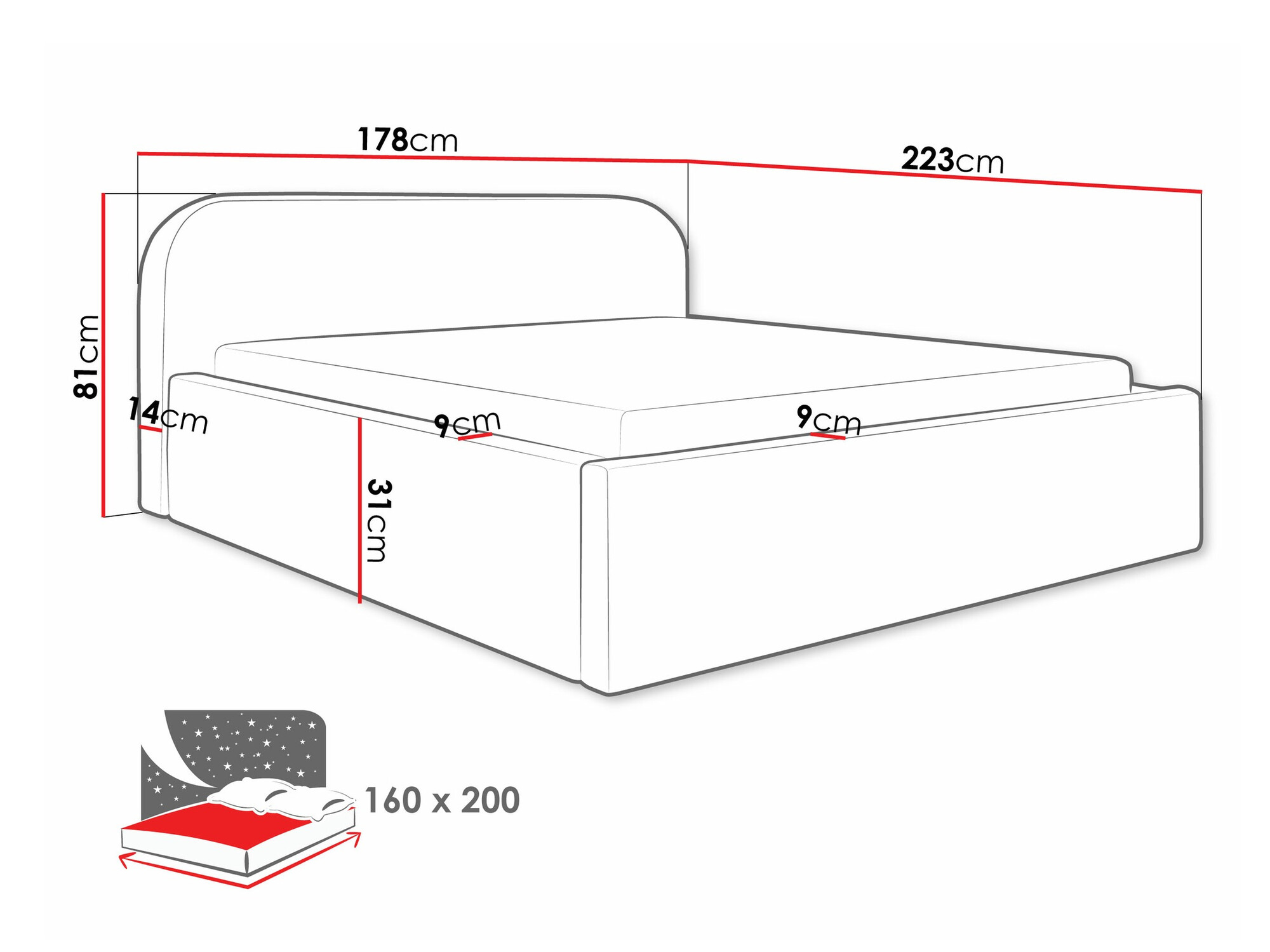 Κρεβάτι Comfivo Inventio (Abriamo 3)