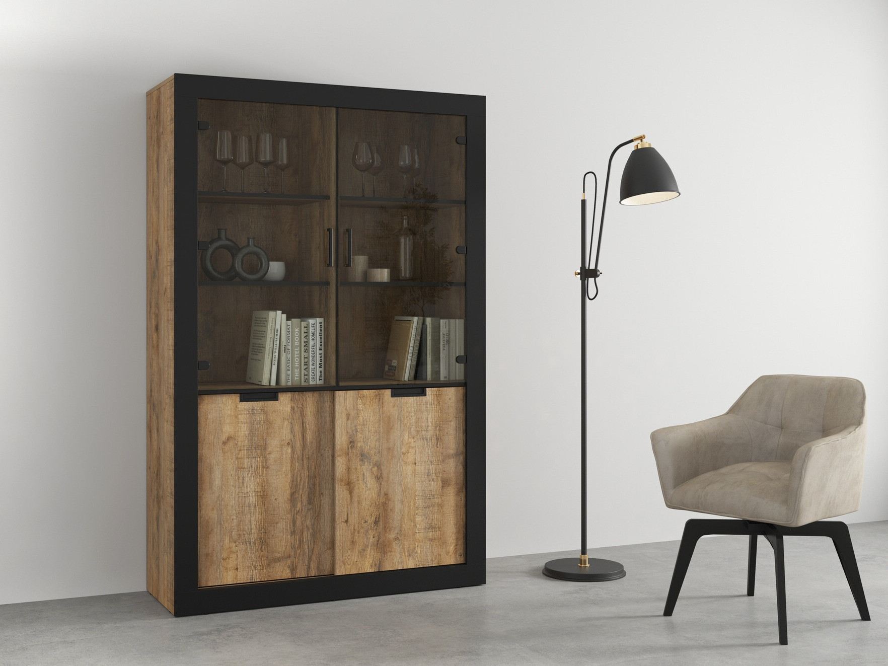 Bookcase Melmava 100