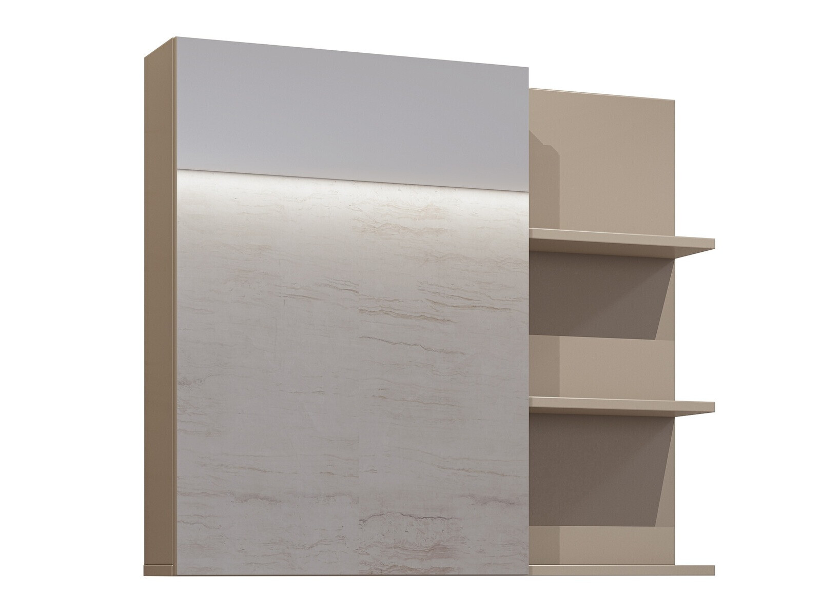 Ντουλάπι μπάνιου με καθρέφτη Tecavu 102 (Congo)