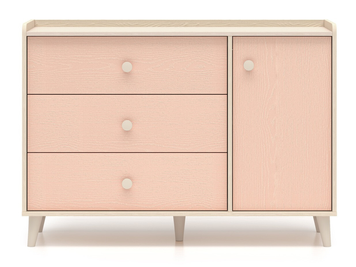 Chest of drawers Tortoli 104 (Pink)