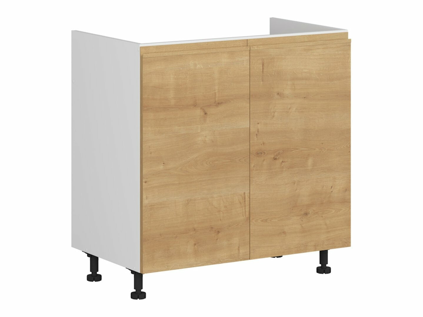 Modular sink cabinet with doors Soli Oak 124