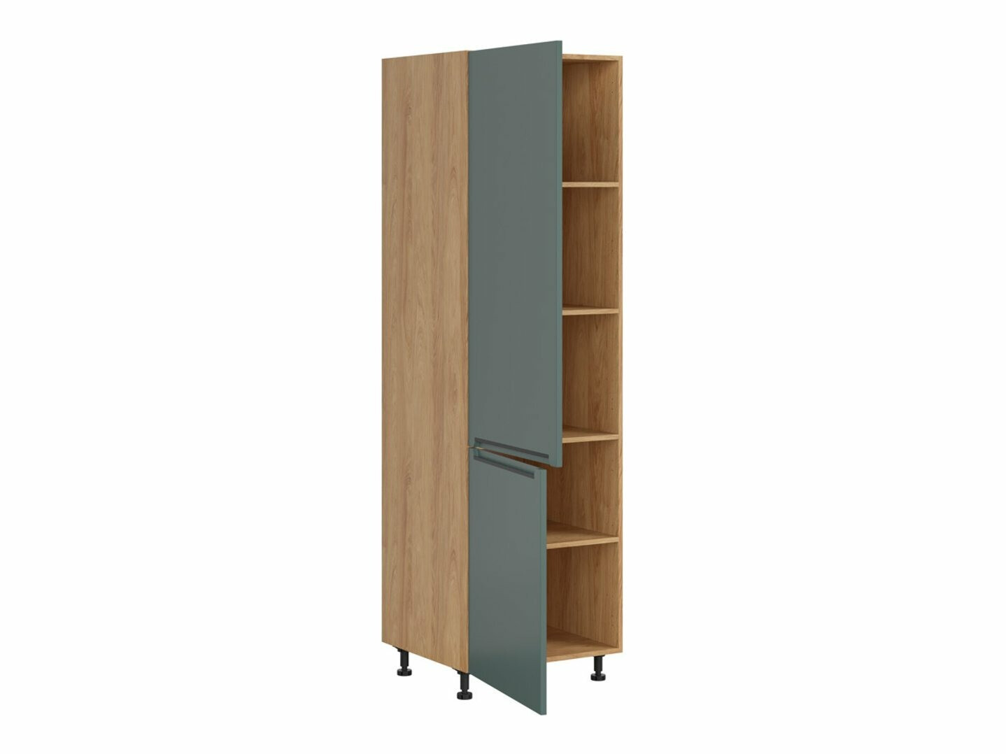 Modular cabinet with doors Riso Green 113