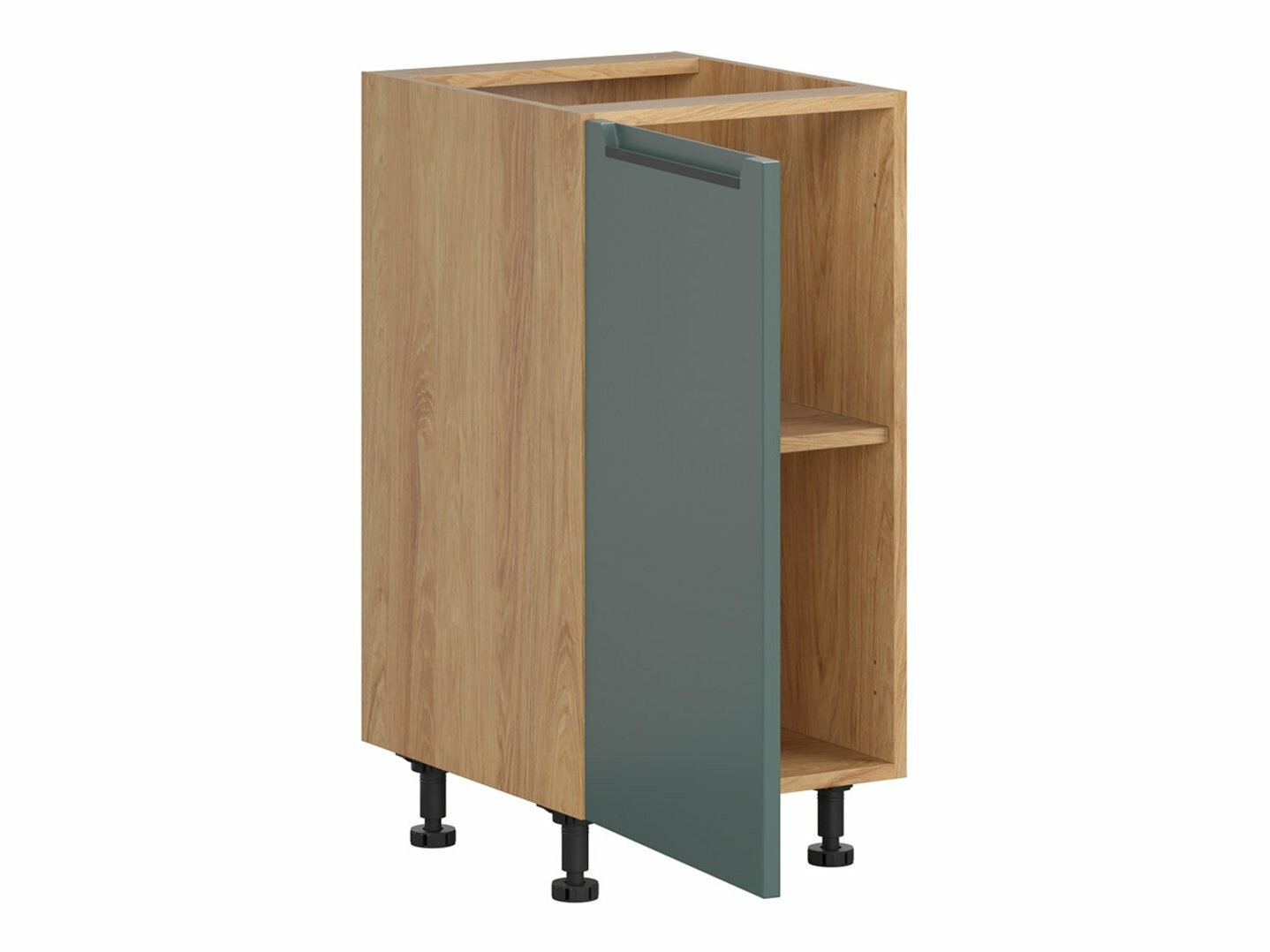 Modular cabinet with doors Riso Green 114