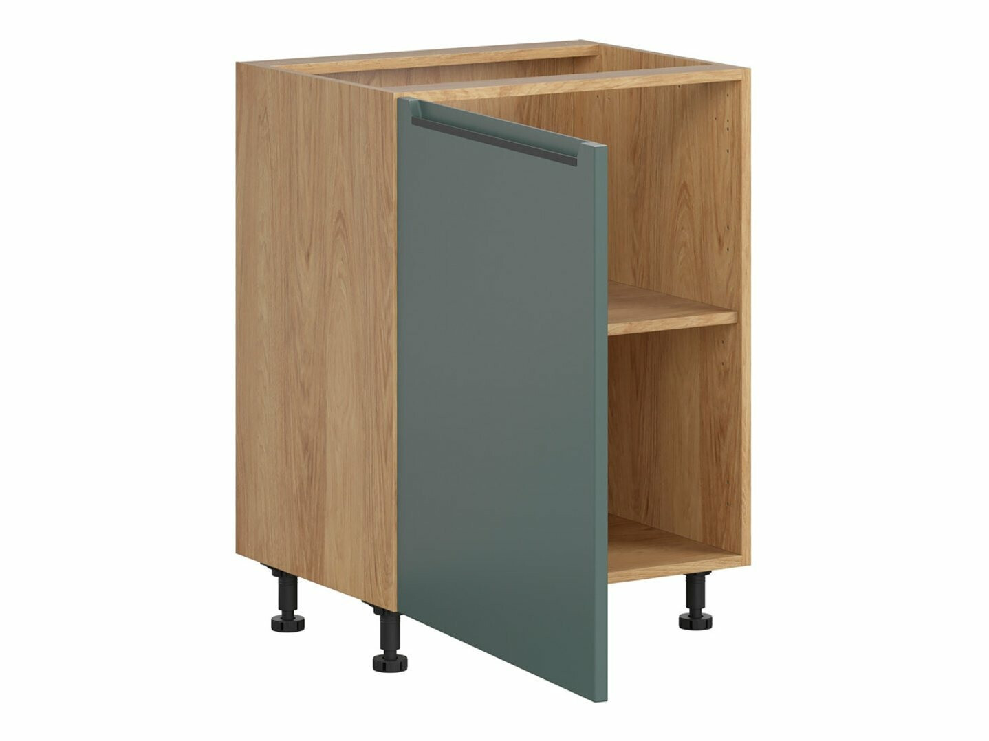 Modular cabinet with doors Riso Green 117